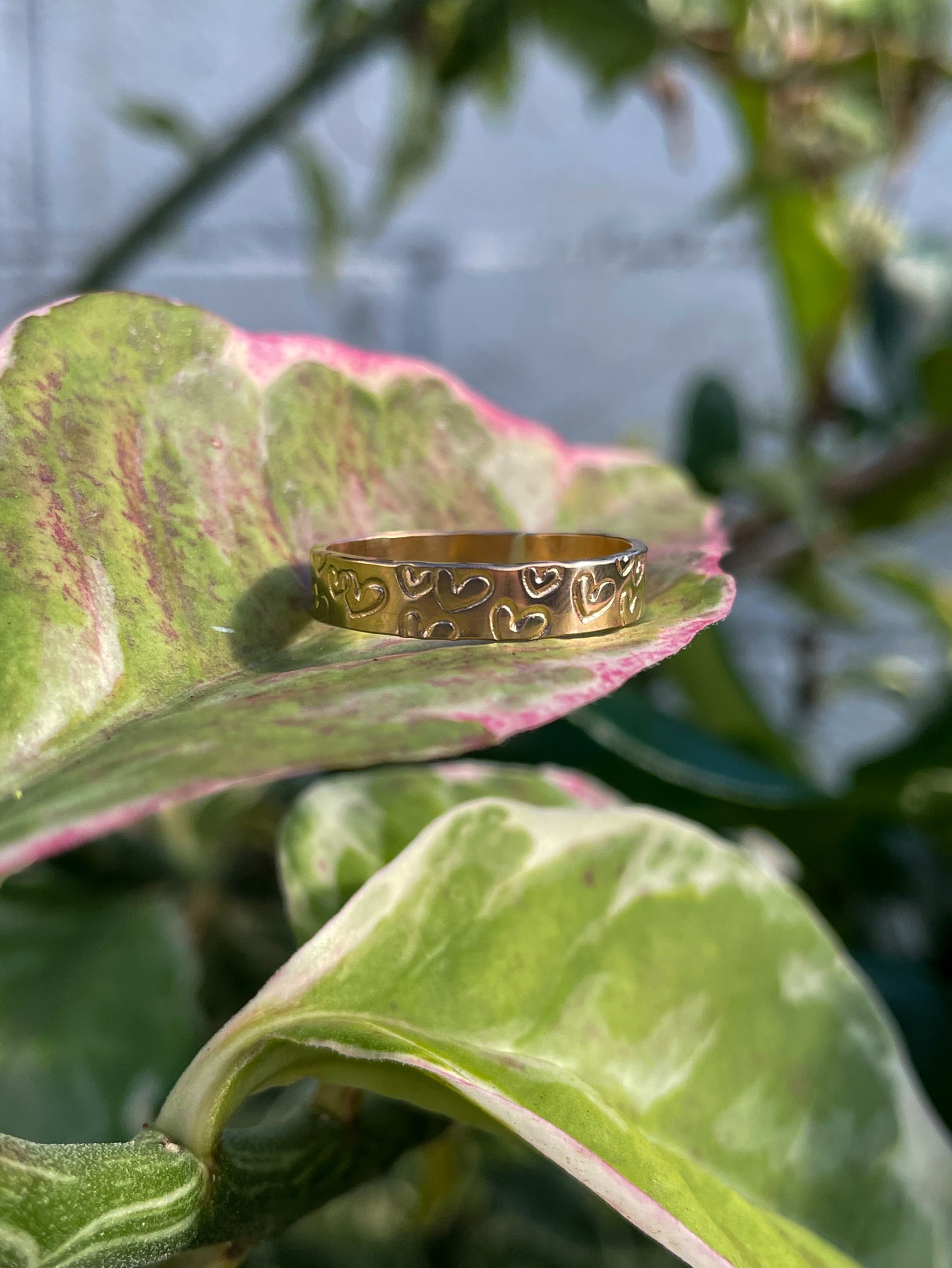 Heart Band Ring