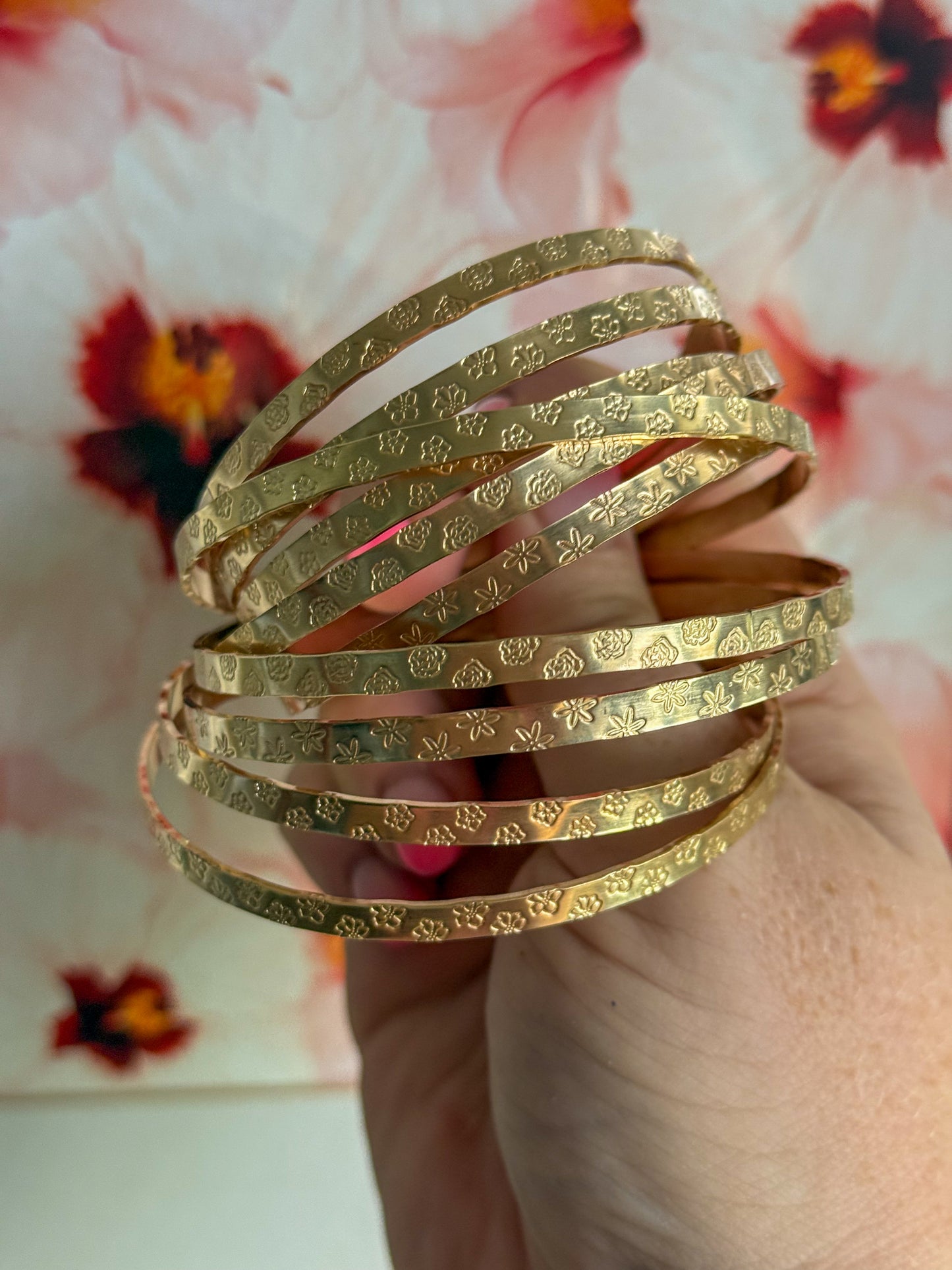 Pua Stamp Bangles