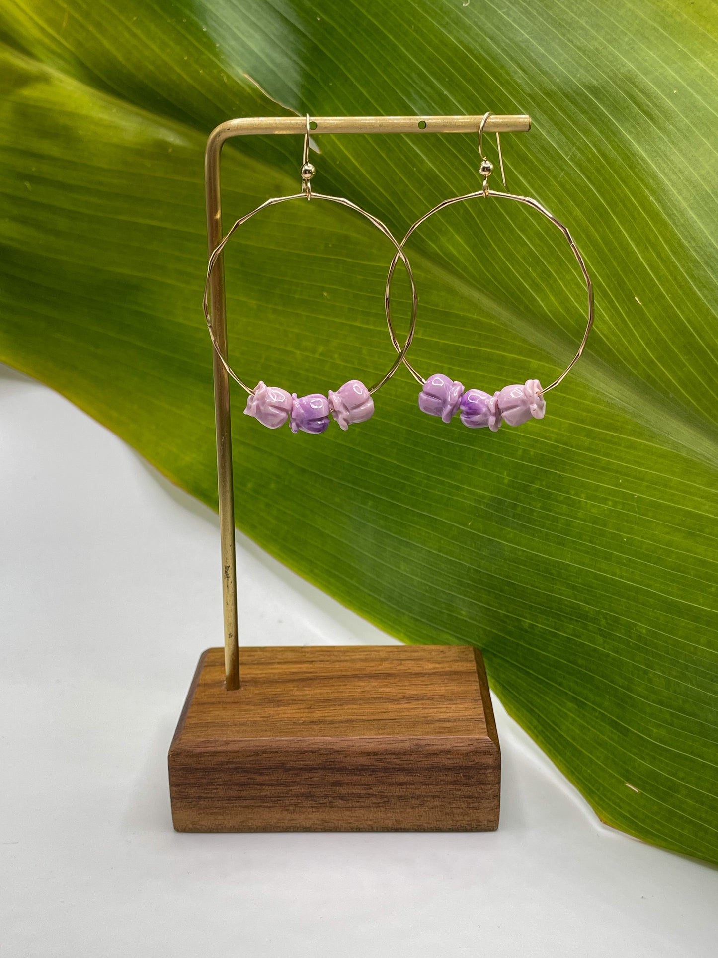 Crown Flowers Earrings
