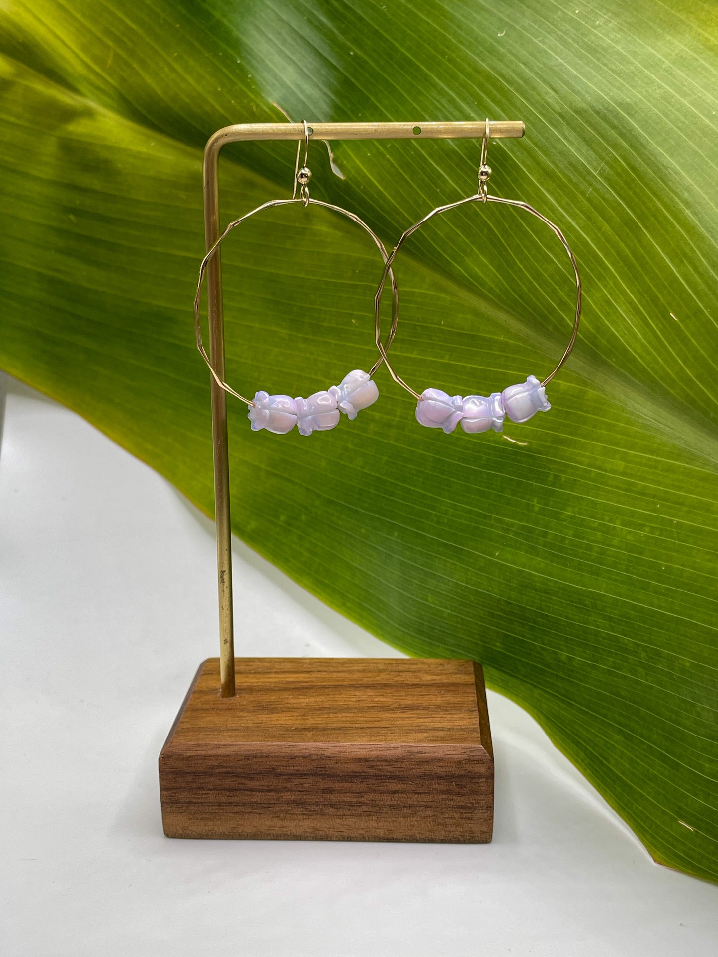 Crown Flowers Earrings