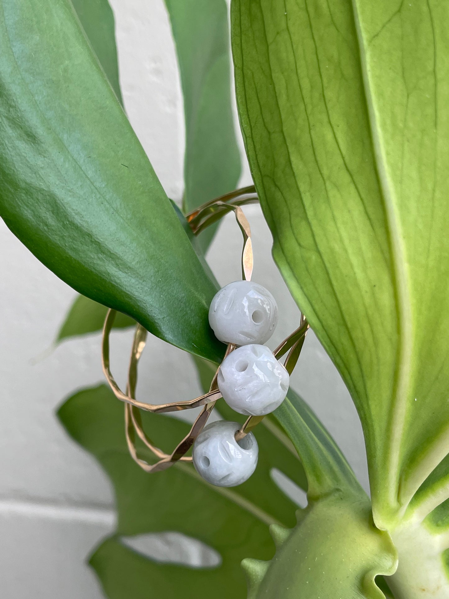 Big Jade Ball Bangle