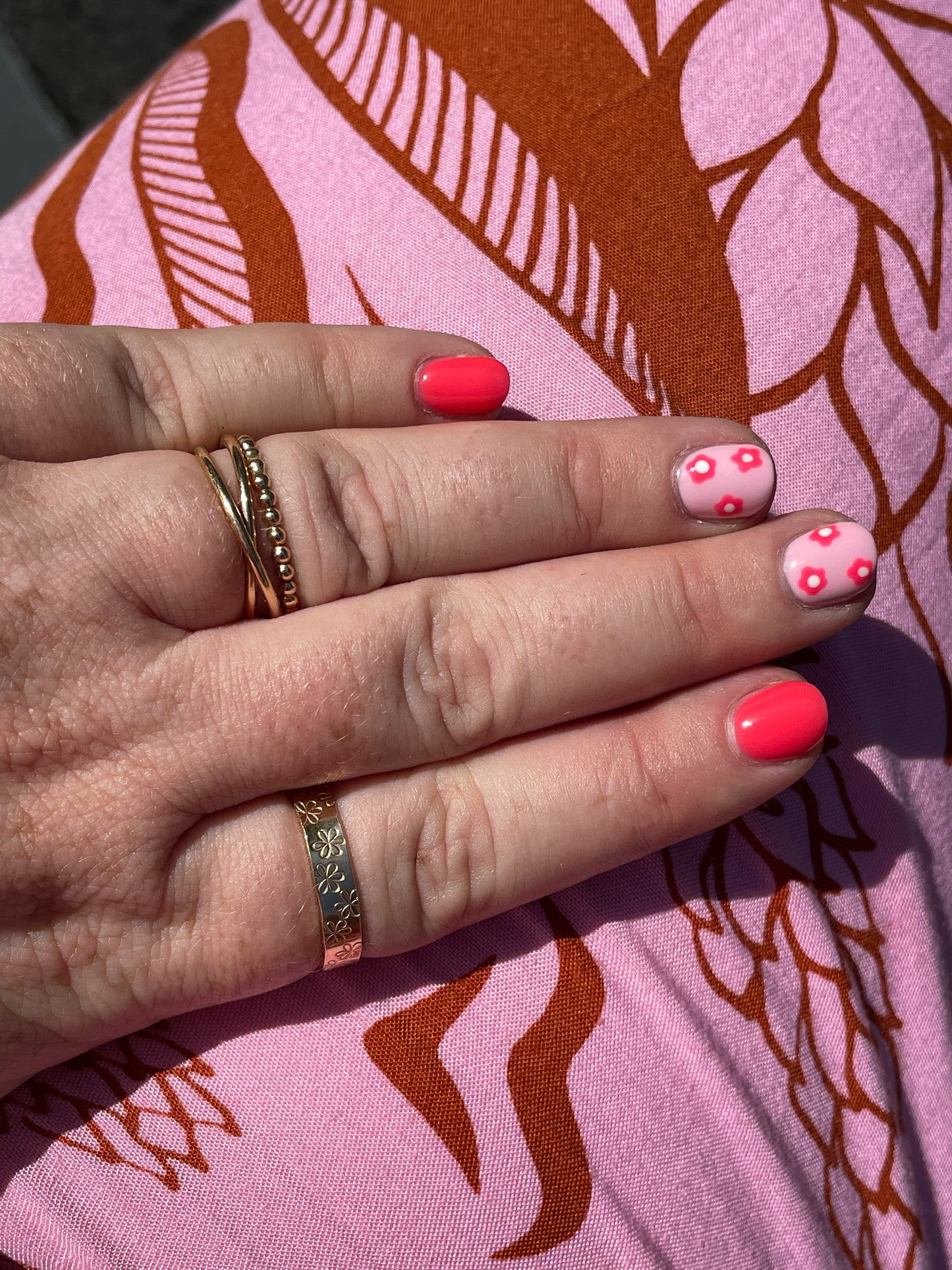 Pua (Flower) Band Ring