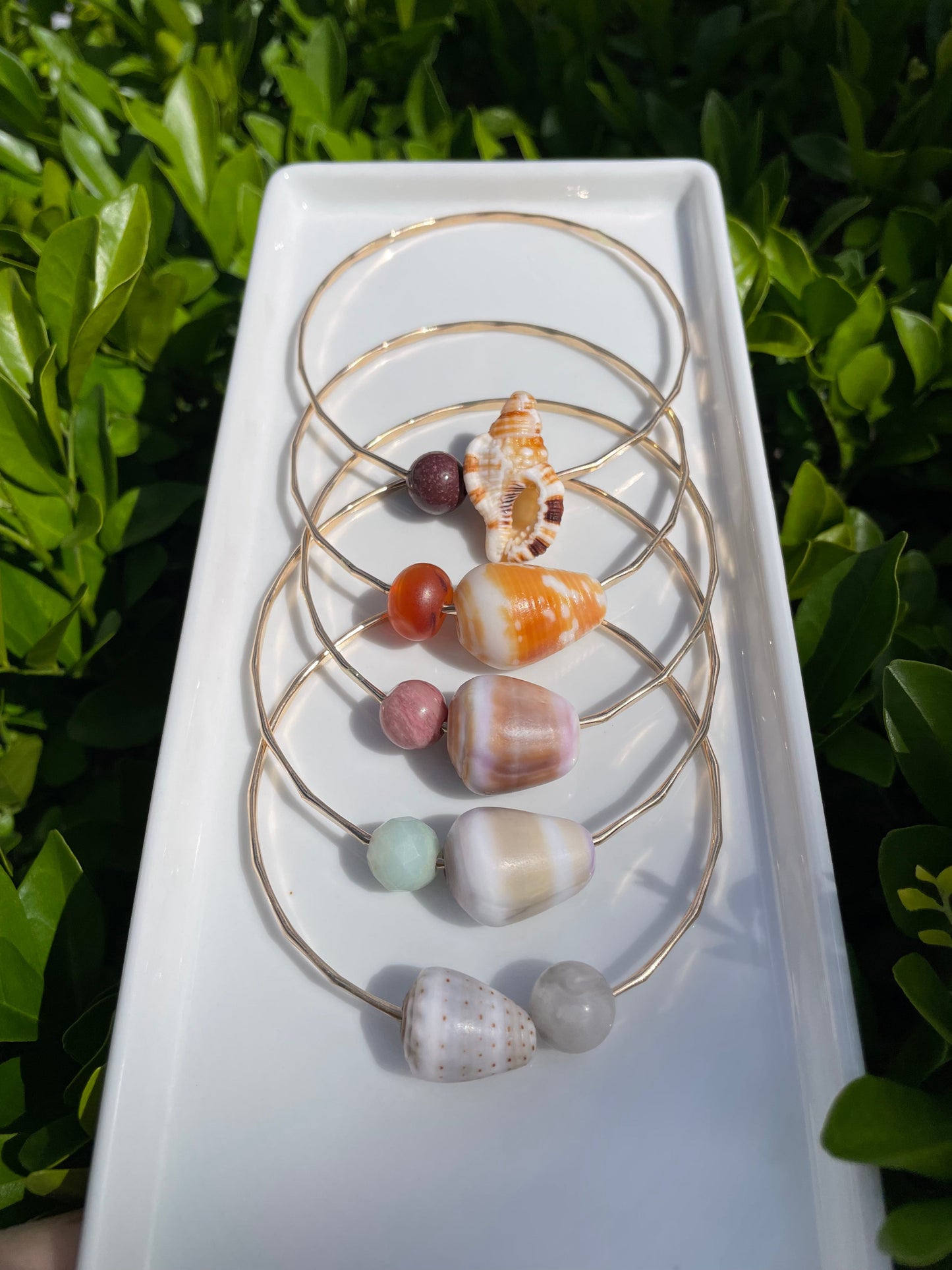 Triton Shell Bangle Sterling Silver