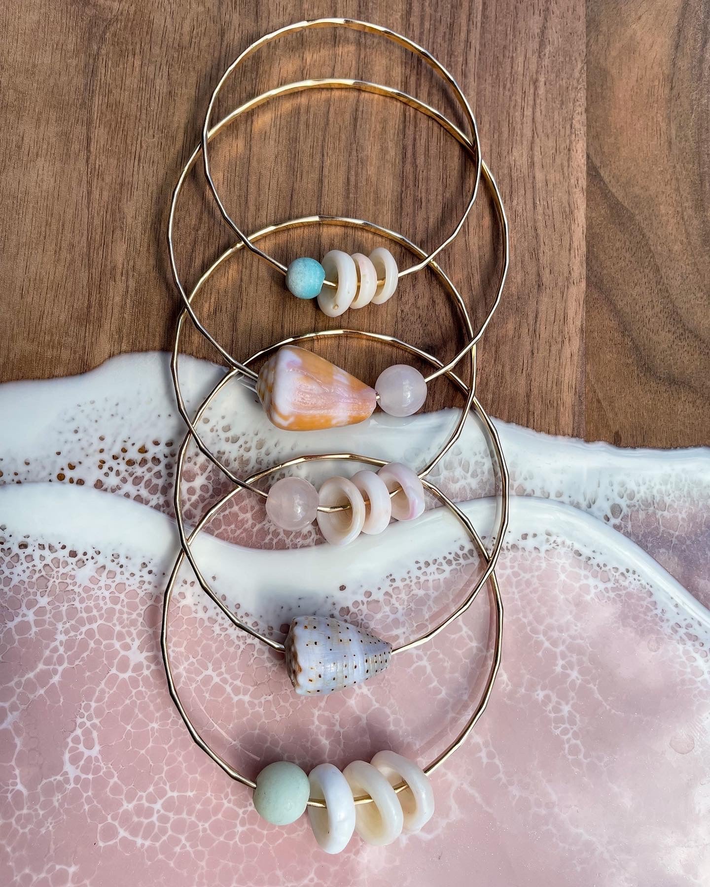 Edison Pearl Bangle