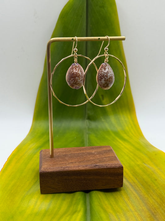 Cone Shell in Hoops Medium