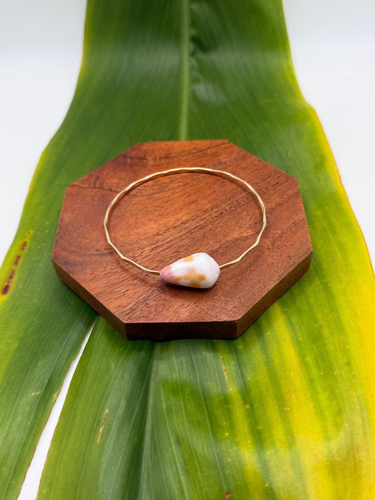 Tahitian Bangle Size 8" Gold Filled