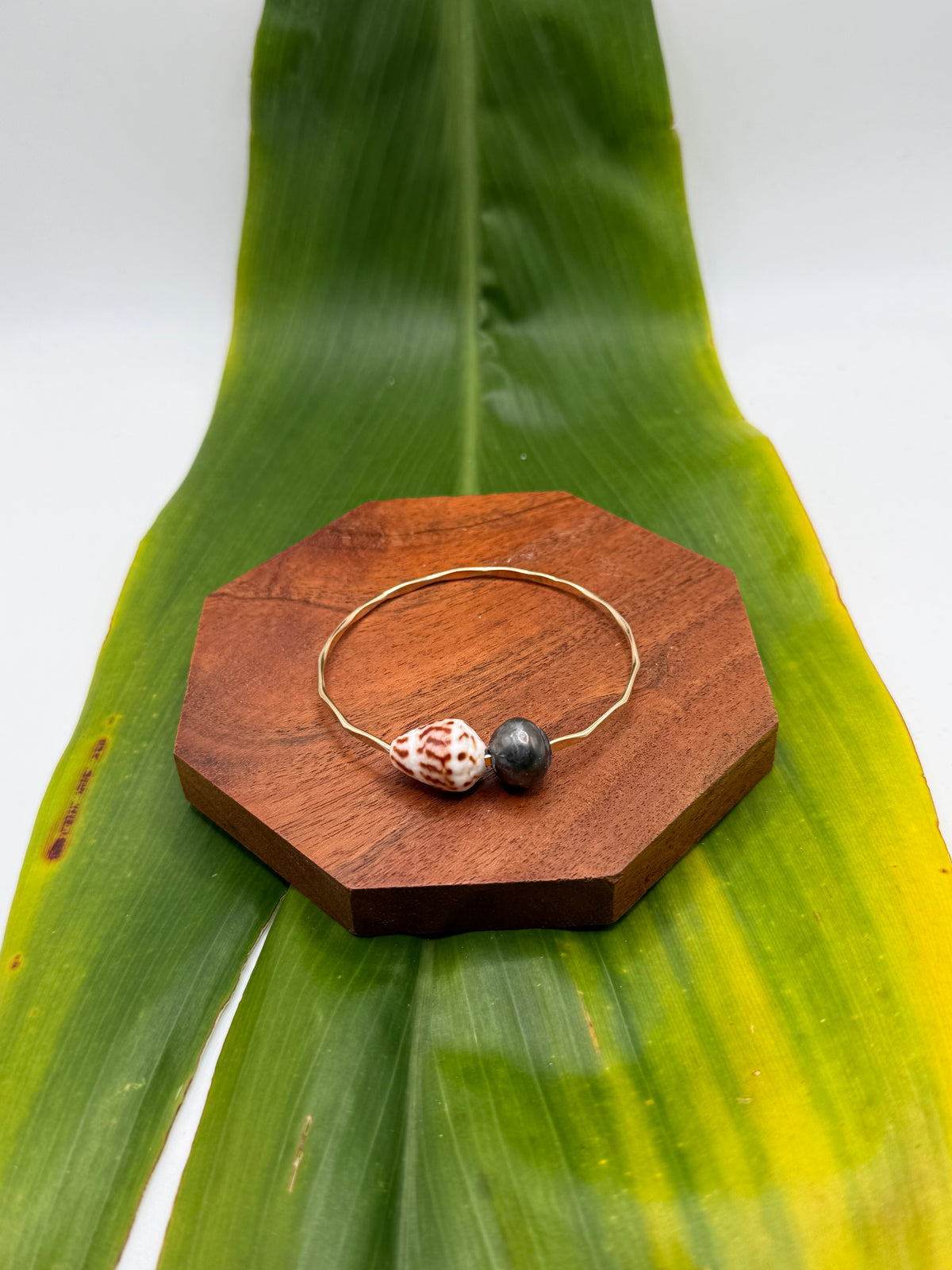 Tahitian Bangle Size 7" Gold Filled