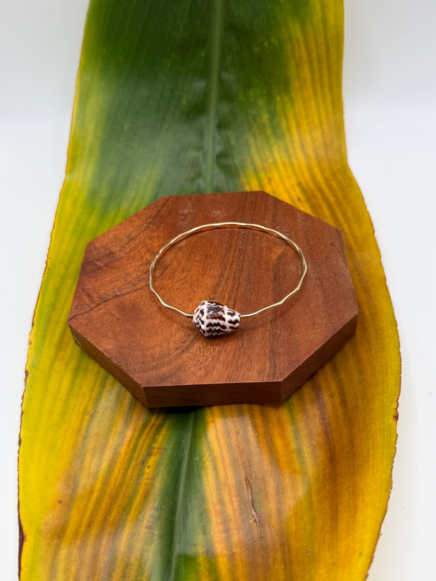 Tahitian Bangle Size 7" Gold Filled