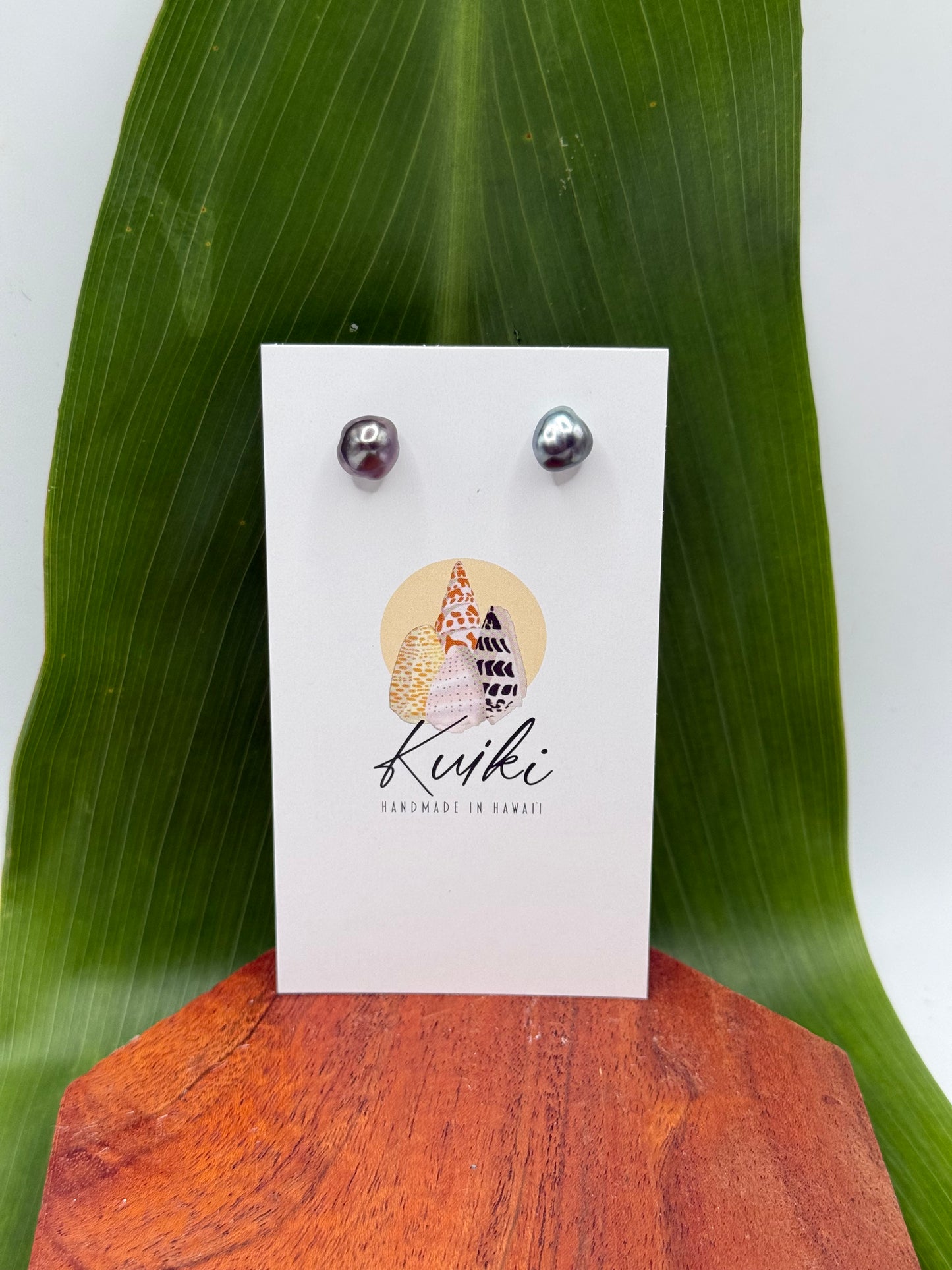 Keshi Pearl Studs