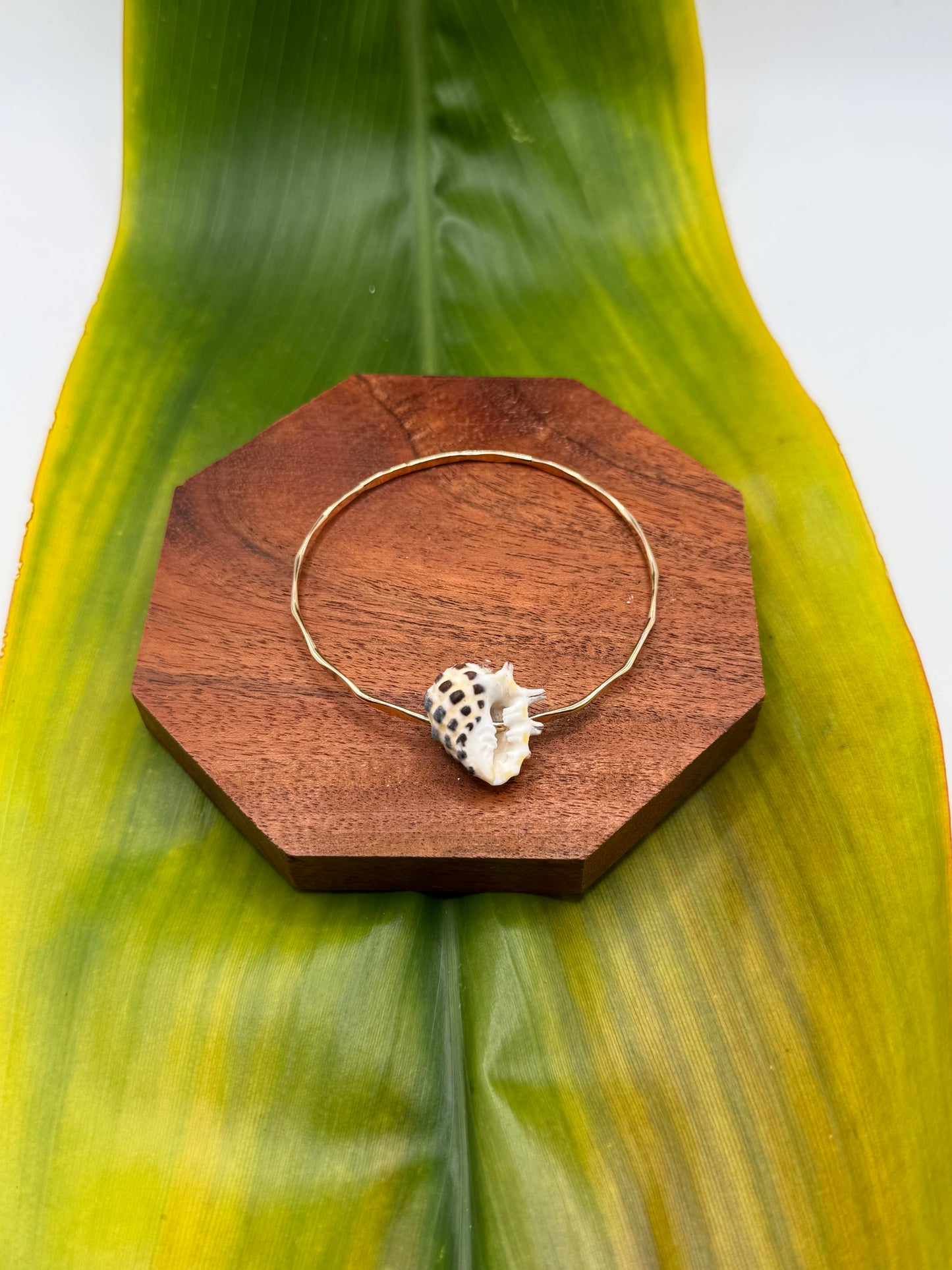 Tahitian Bangle Size 7.5" Gold Filled