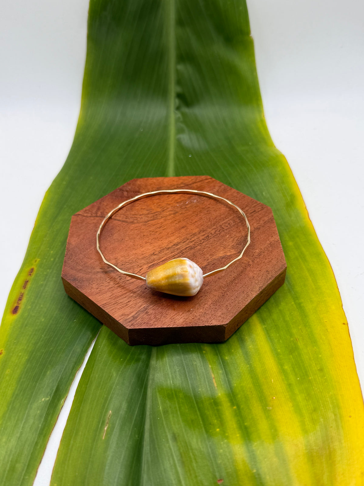 Tahitian Bangle Size 9” Gold Filled