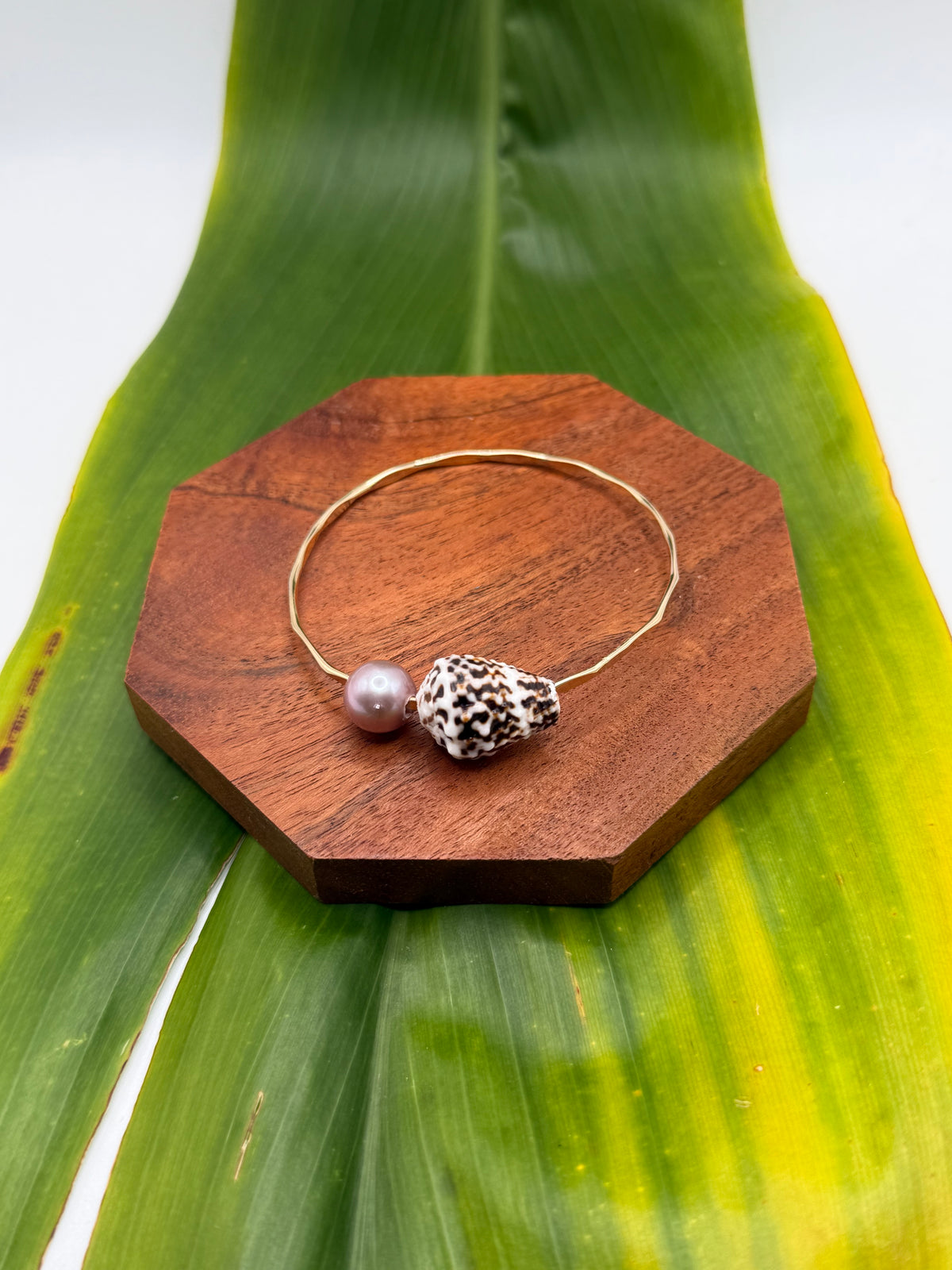 Tahitian Bangle Size 7.5" Gold Filled