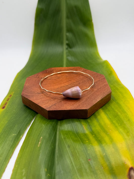 Tahitian Bangle Size 8" Gold Filled