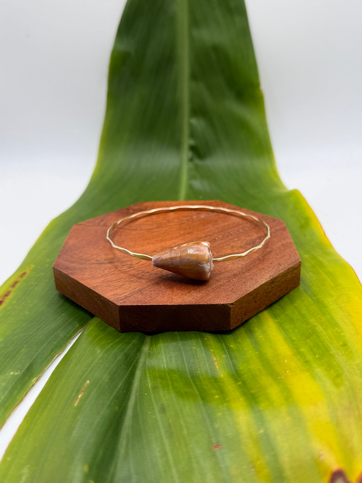 Tahitian Bangle Size 9” Gold Filled
