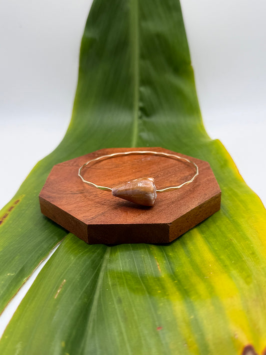 Tahitian Bangle Size 9” Gold Filled