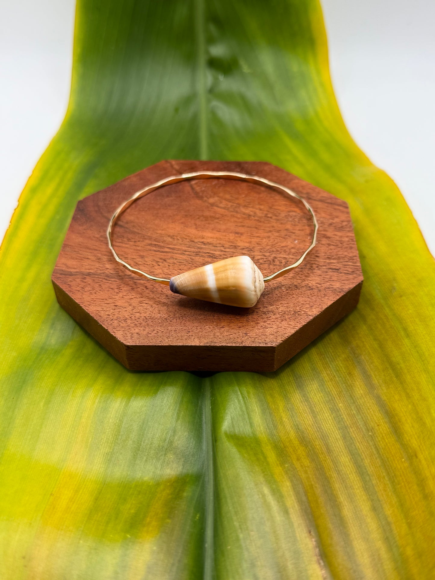 Tahitian Bangle Size 9" Gold Filled