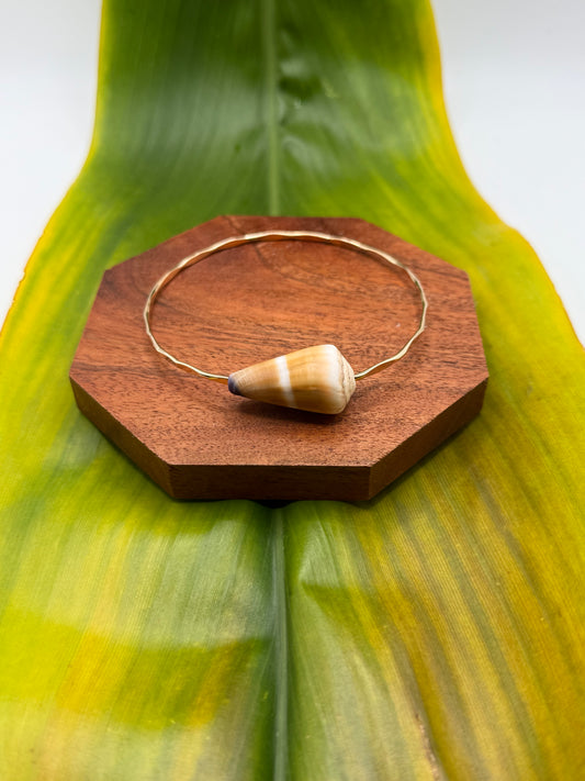 Tahitian Bangle Size 9" Gold Filled