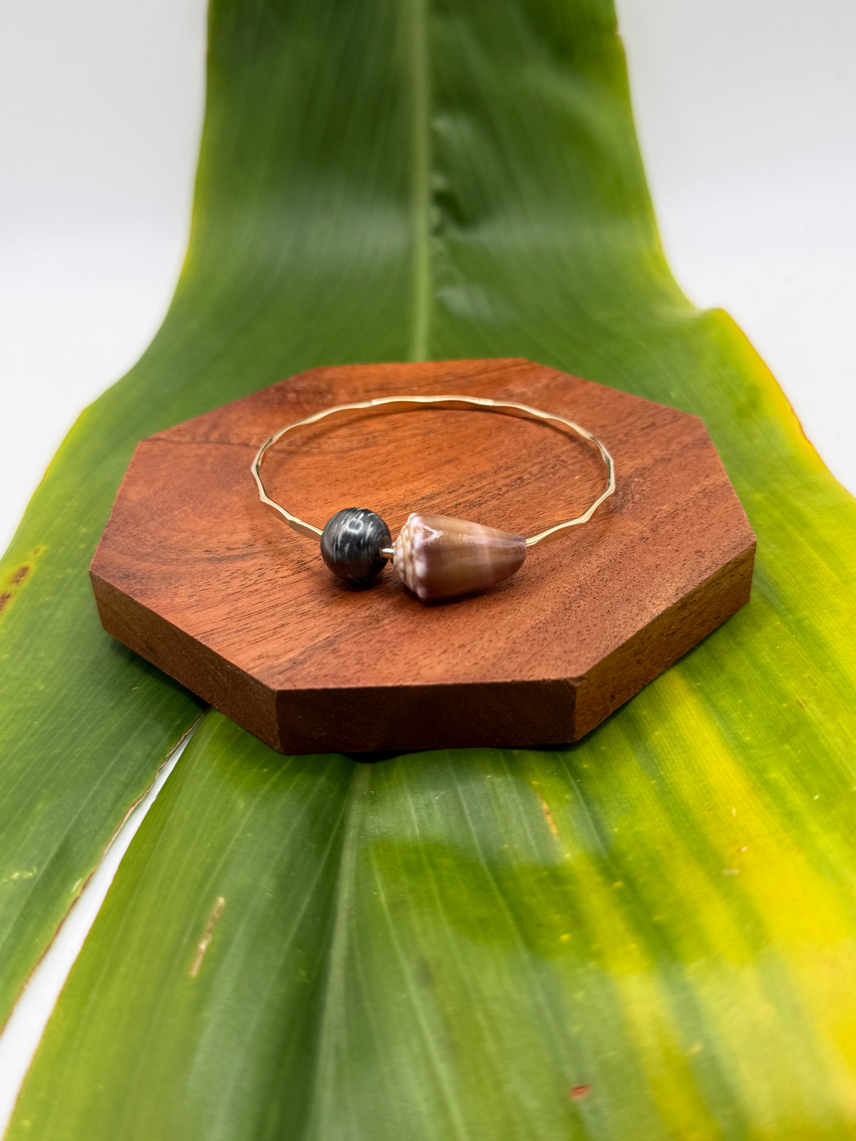 Tahitian Bangle Size 7.5" Gold Filled