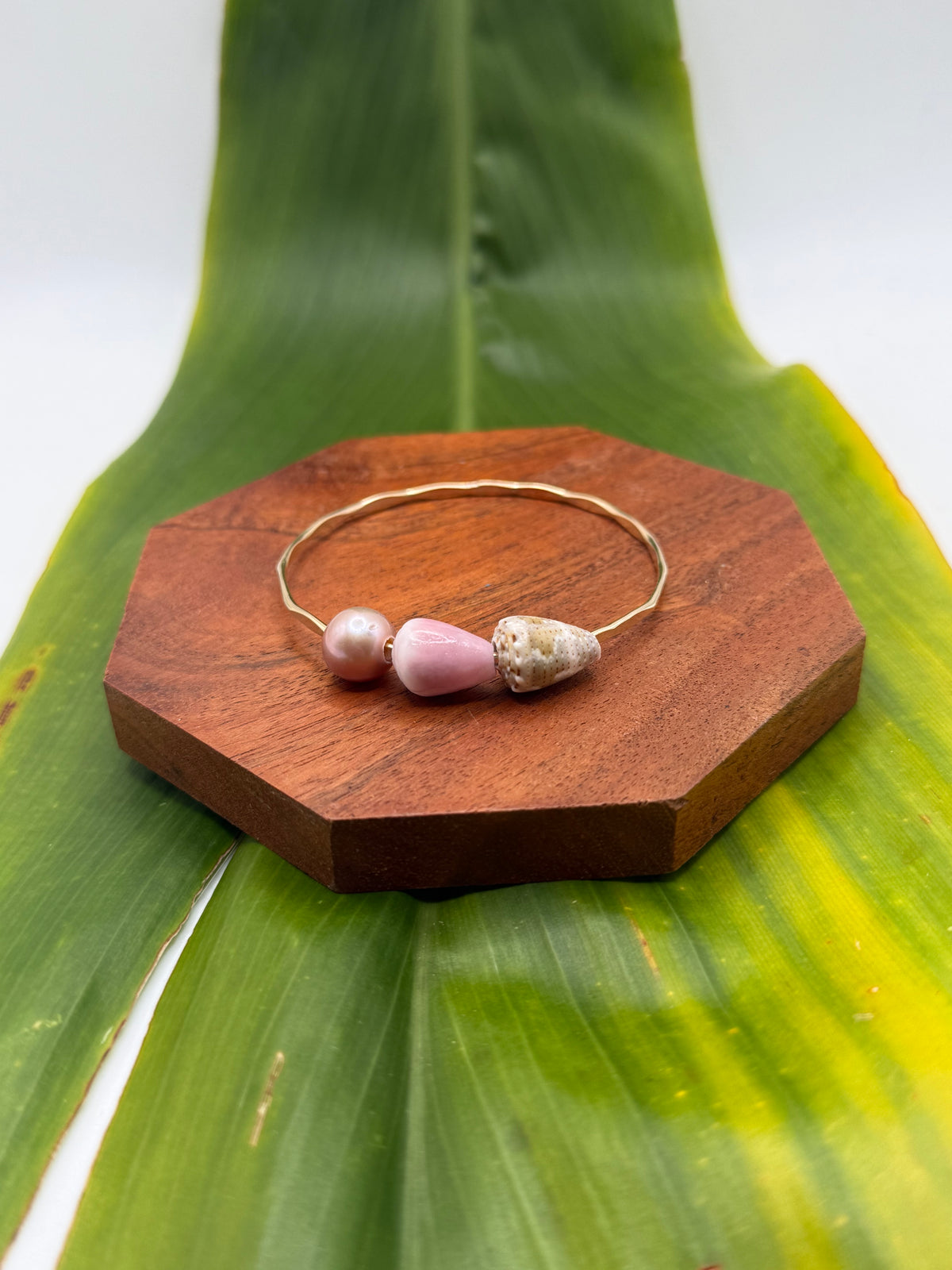 Tahitian Bangle Size 7" Gold Filled
