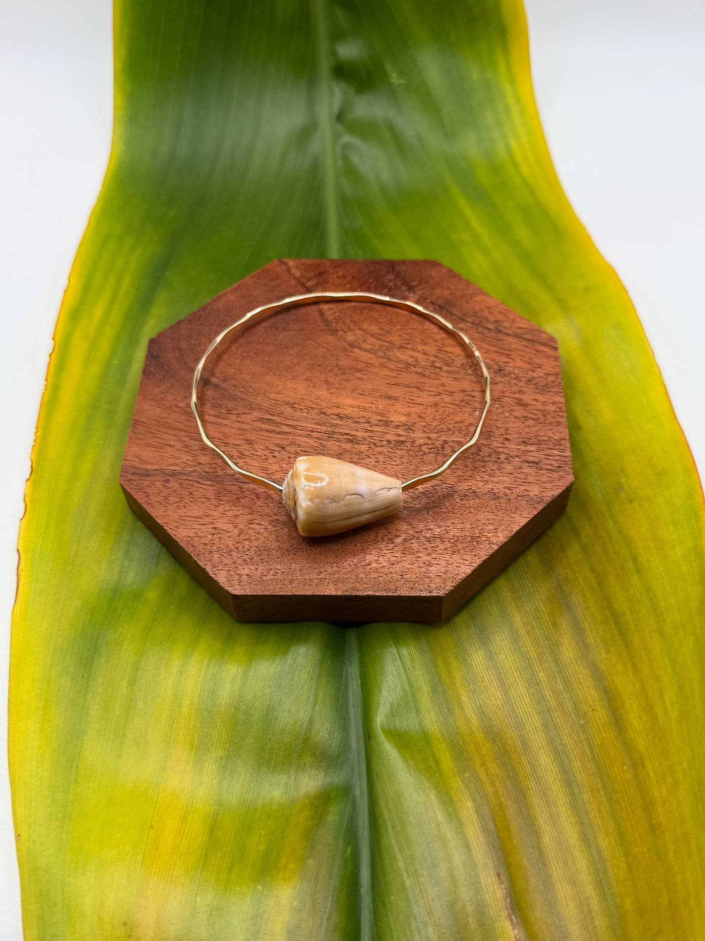 Tahitian Bangle Size 8.5" Gold Filled