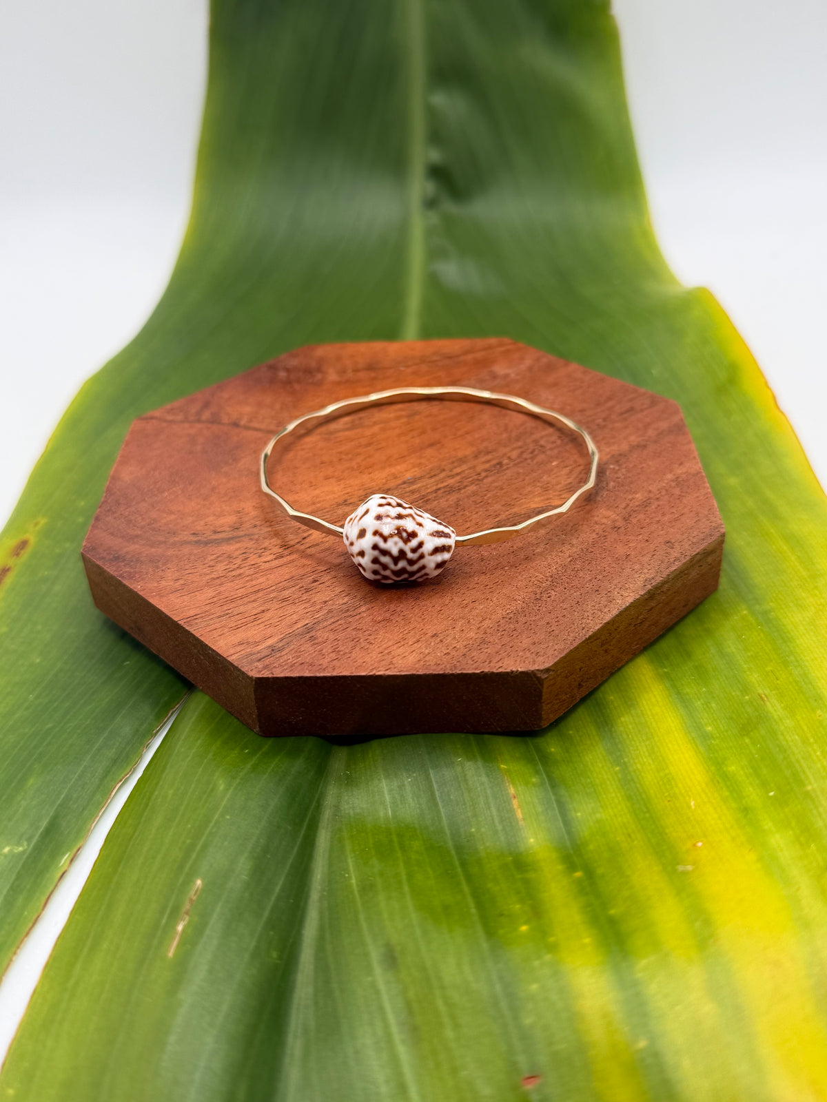 Tahitian Bangle Size 7" Gold Filled