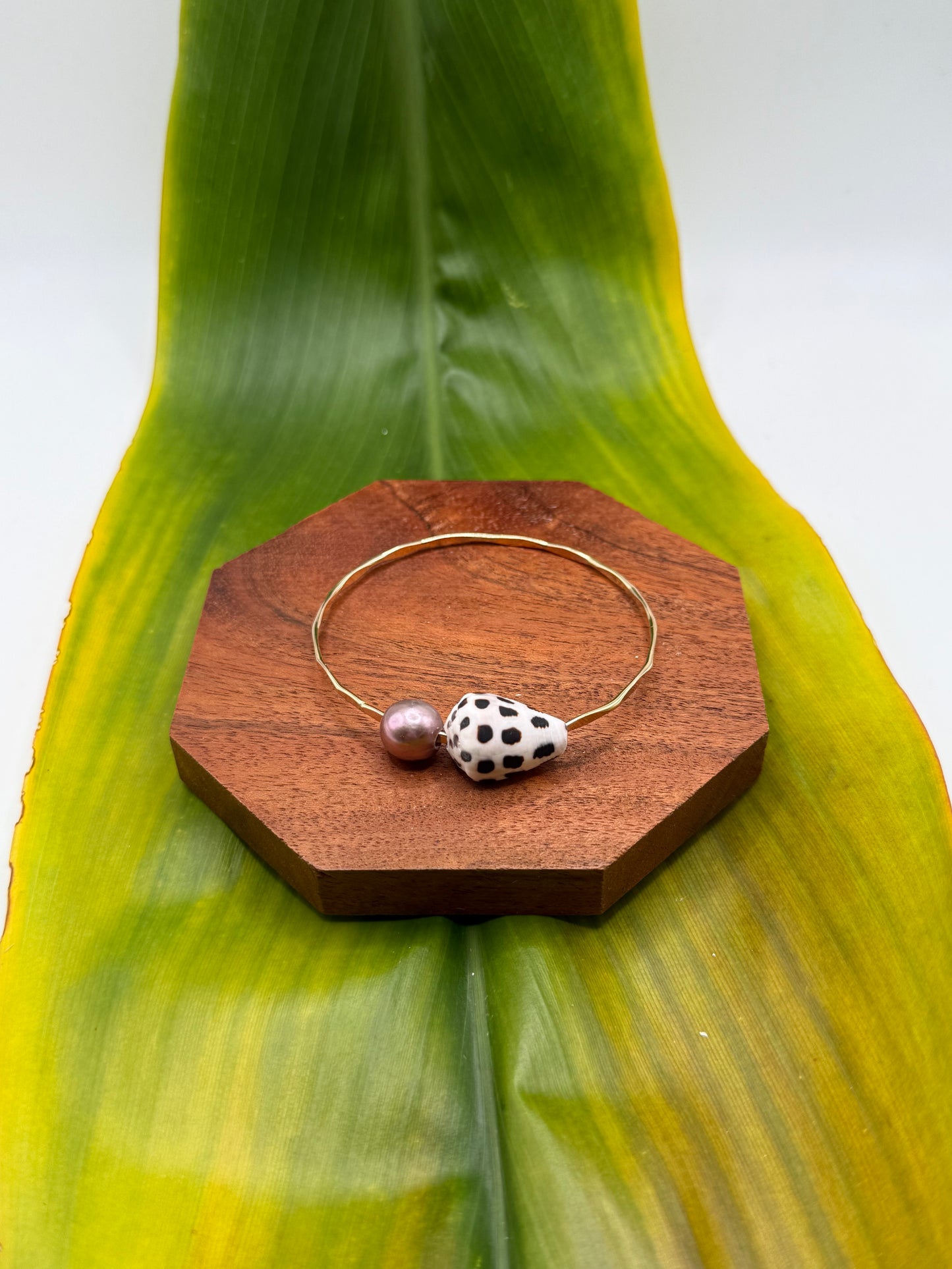 Tahitian Bangle Size 7.5" Gold Filled