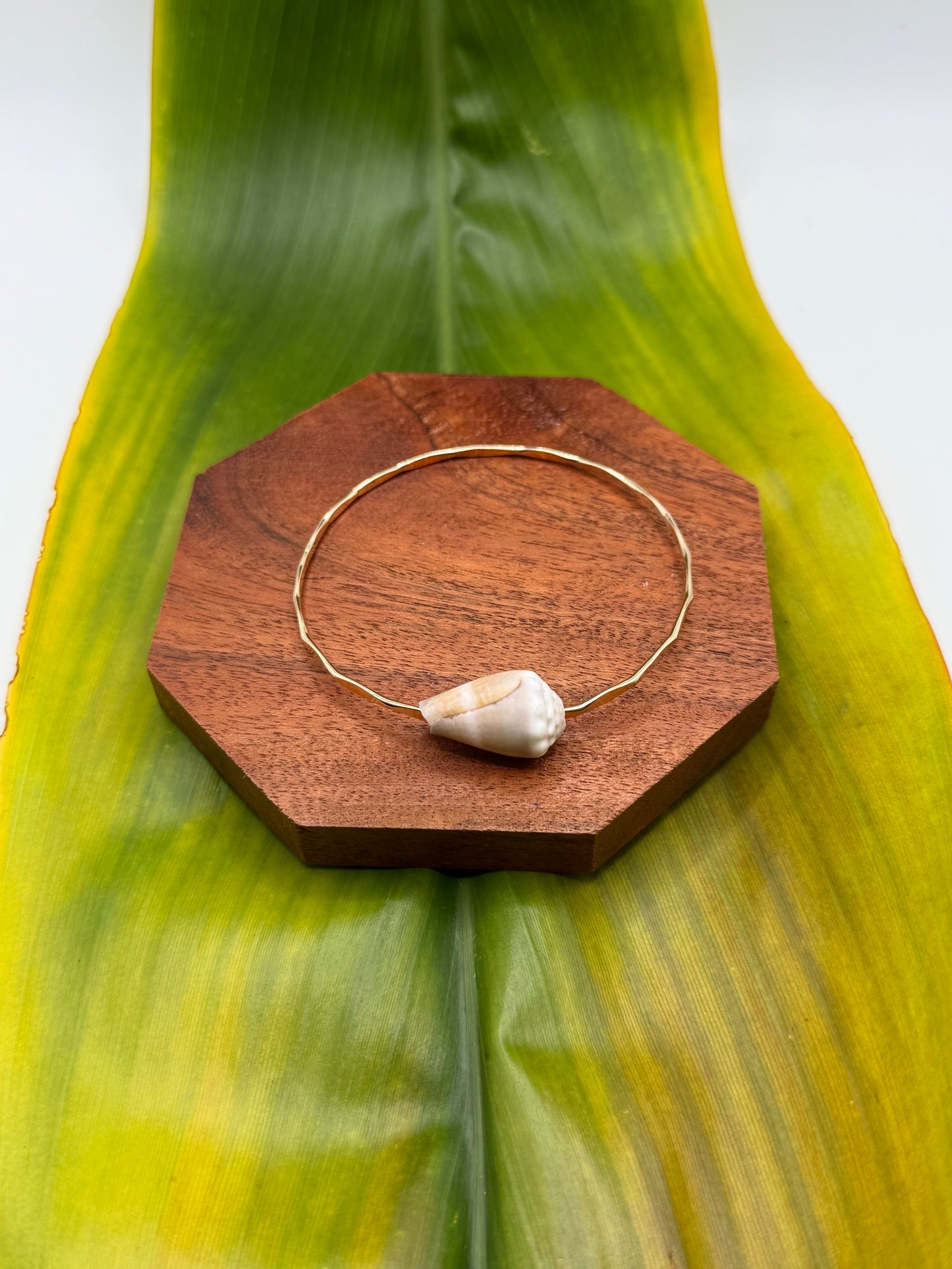 Tahitian Bangle Size 8" Gold Filled