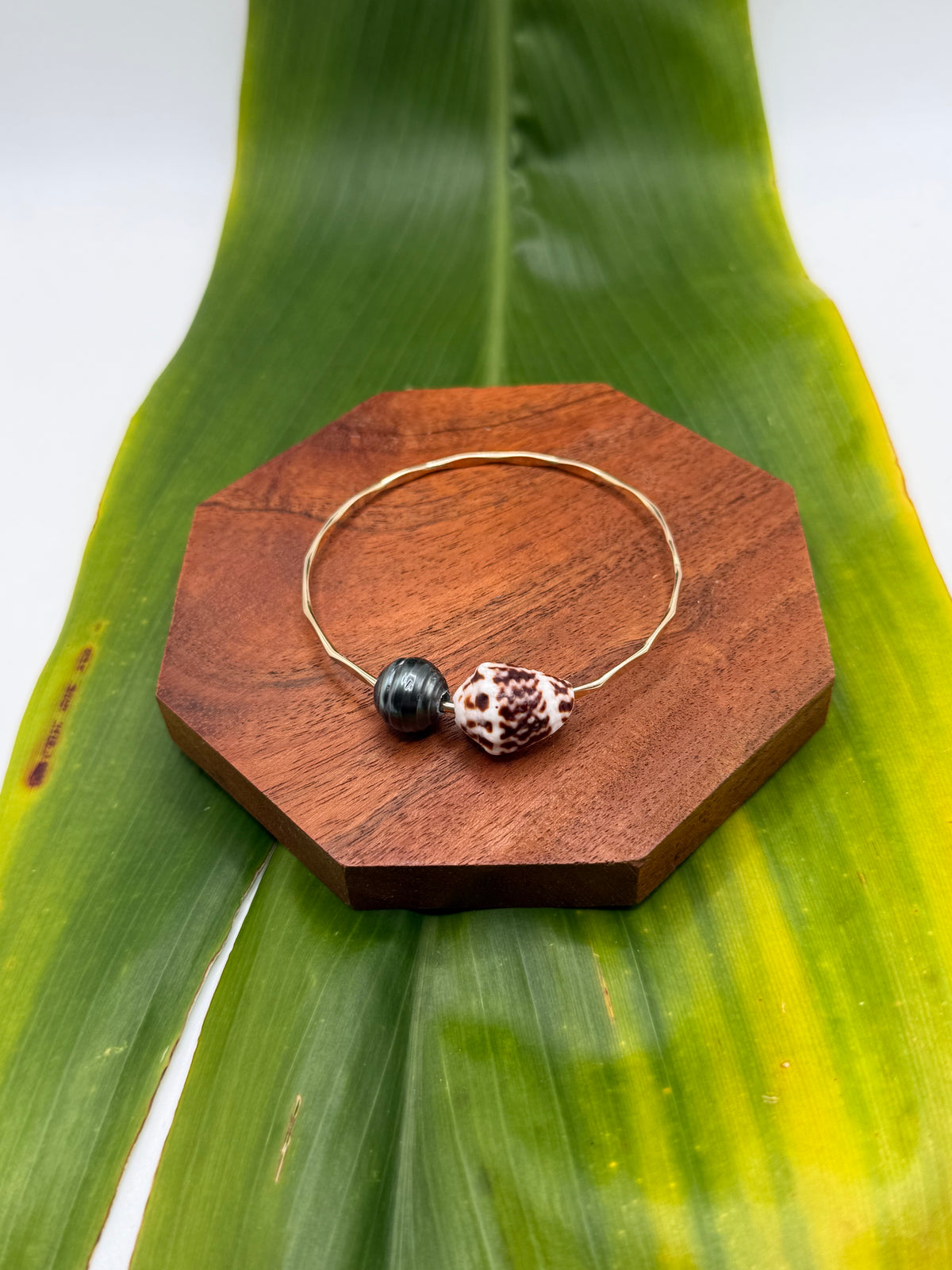 Tahitian Bangle Size 7.5" Gold Filled