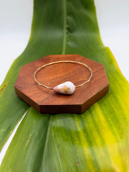 Tahitian Bangle Size 8" Gold Filled