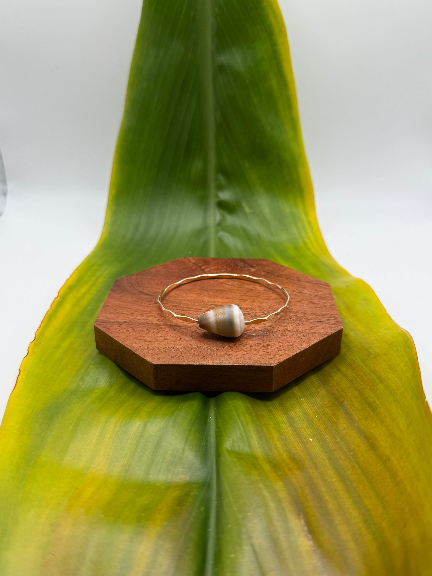 Tahitian Bangle Size 7" Gold Filled