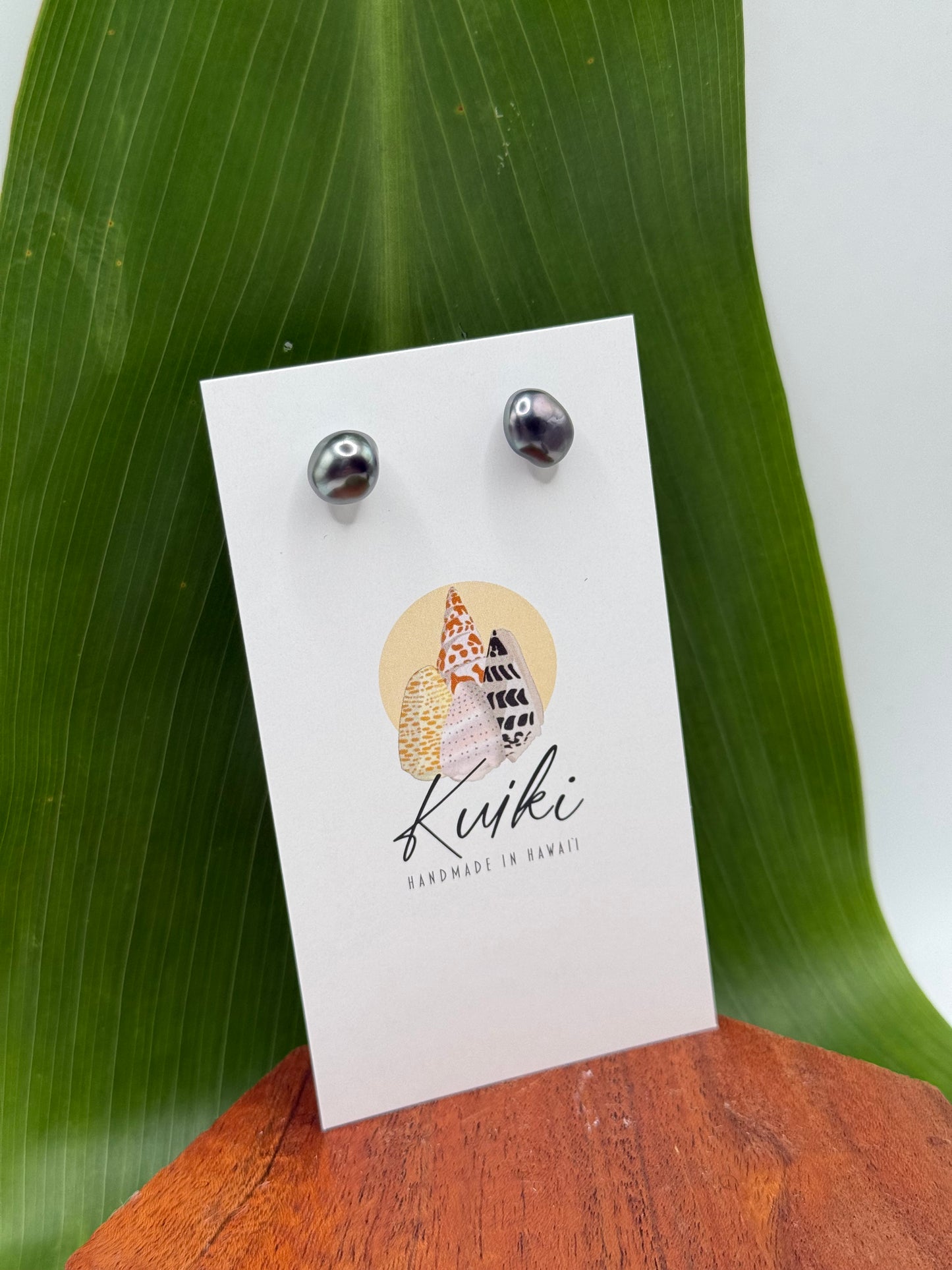 Keshi Pearl Studs