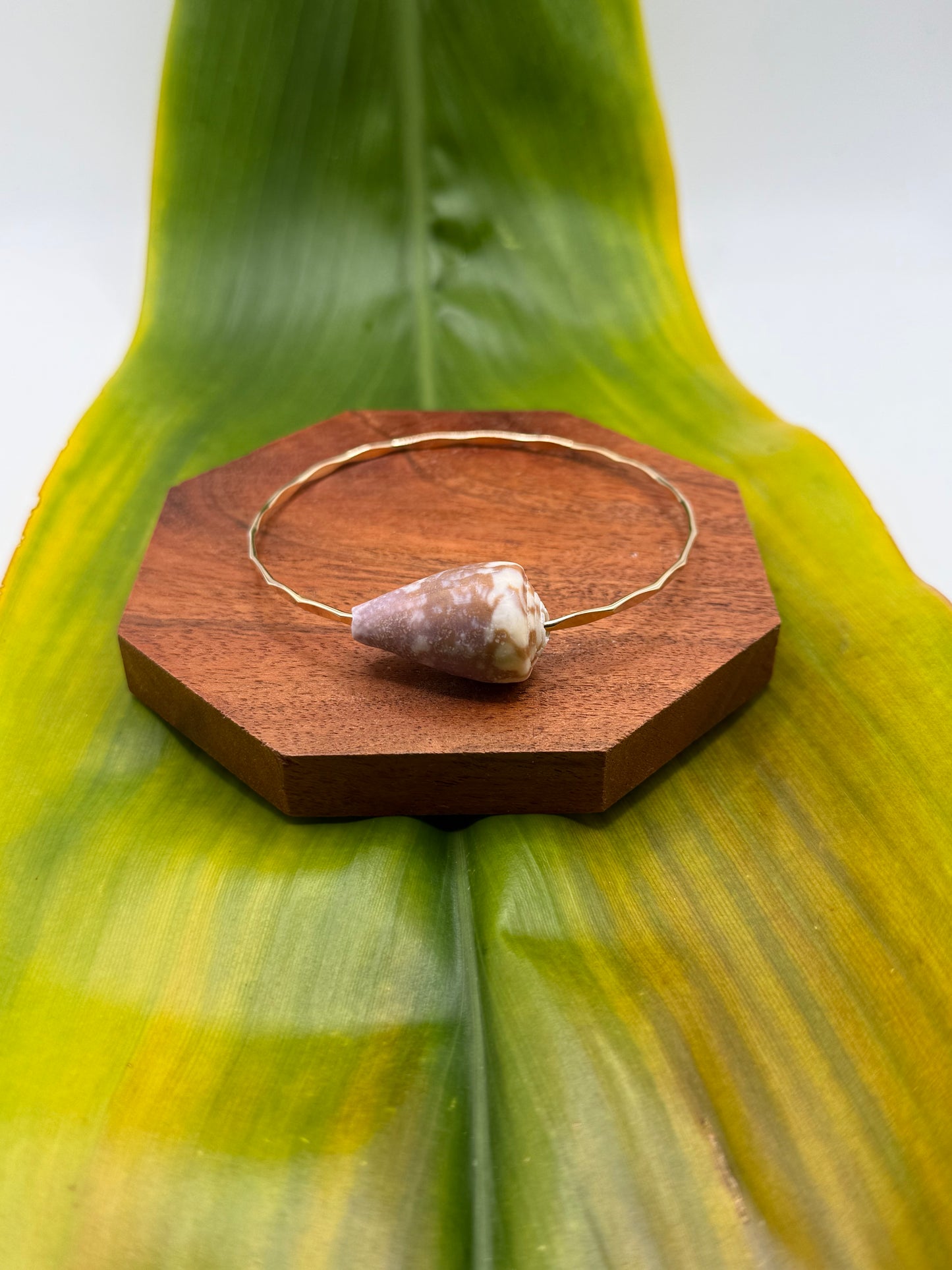 Tahitian Bangle Size 9" Gold Filled