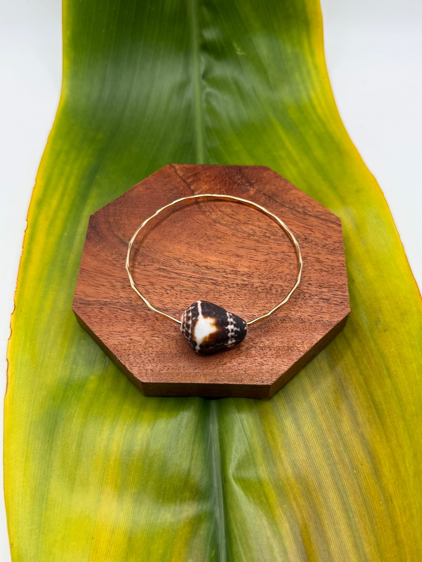 Tahitian Bangle Size 8" Gold Filled