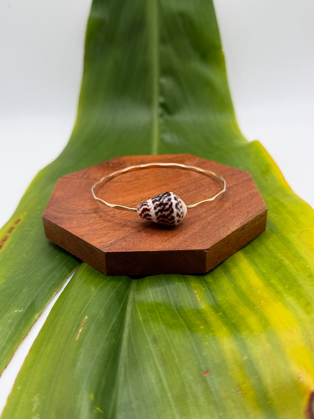 Tahitian Bangle Size 8" Gold Filled