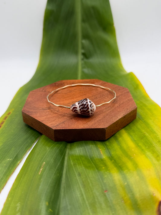 Tahitian Bangle Size 8" Gold Filled