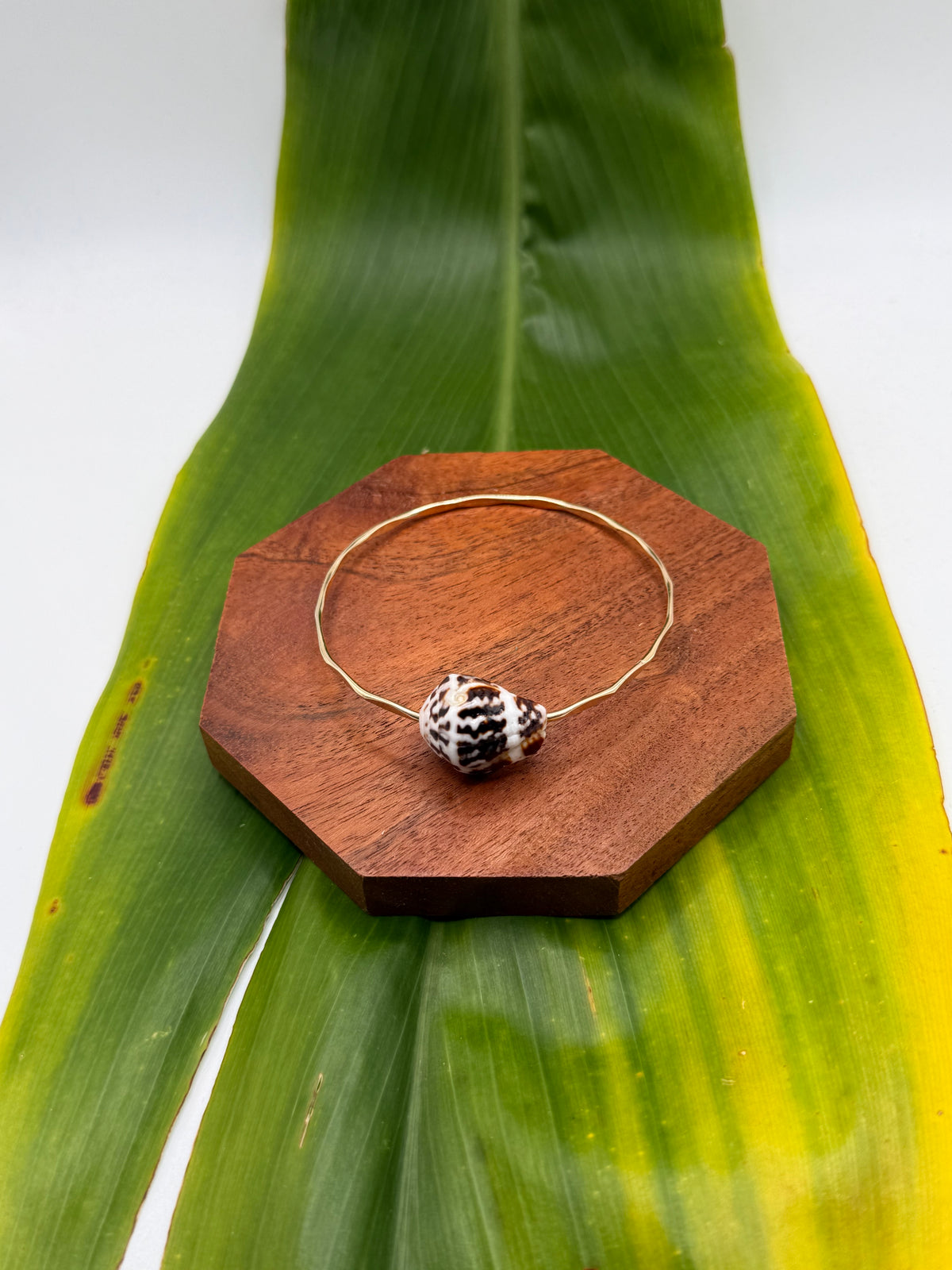 Tahitian Bangle Size 8" Gold Filled