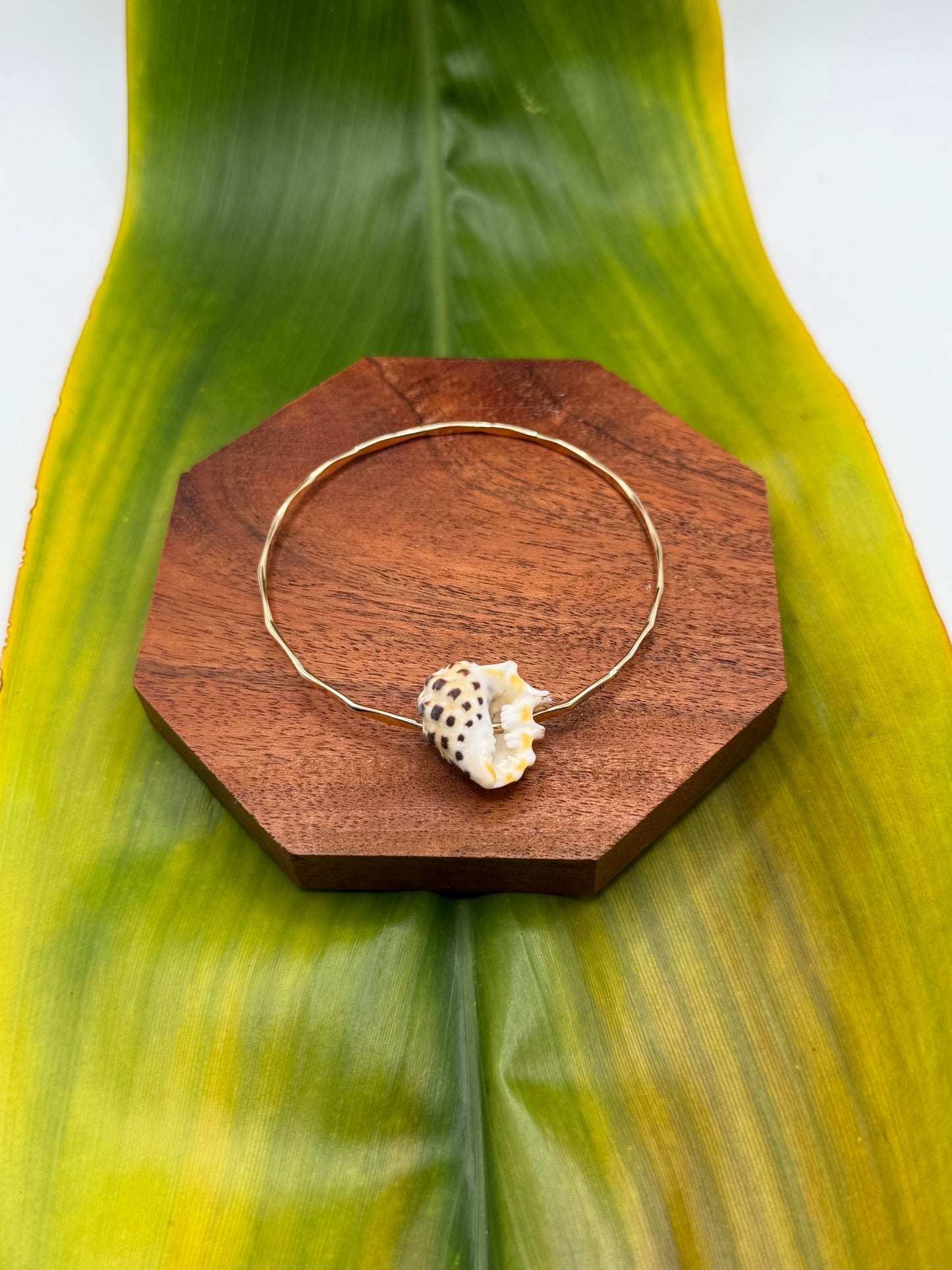 Tahitian Bangle Size 8" Gold Filled