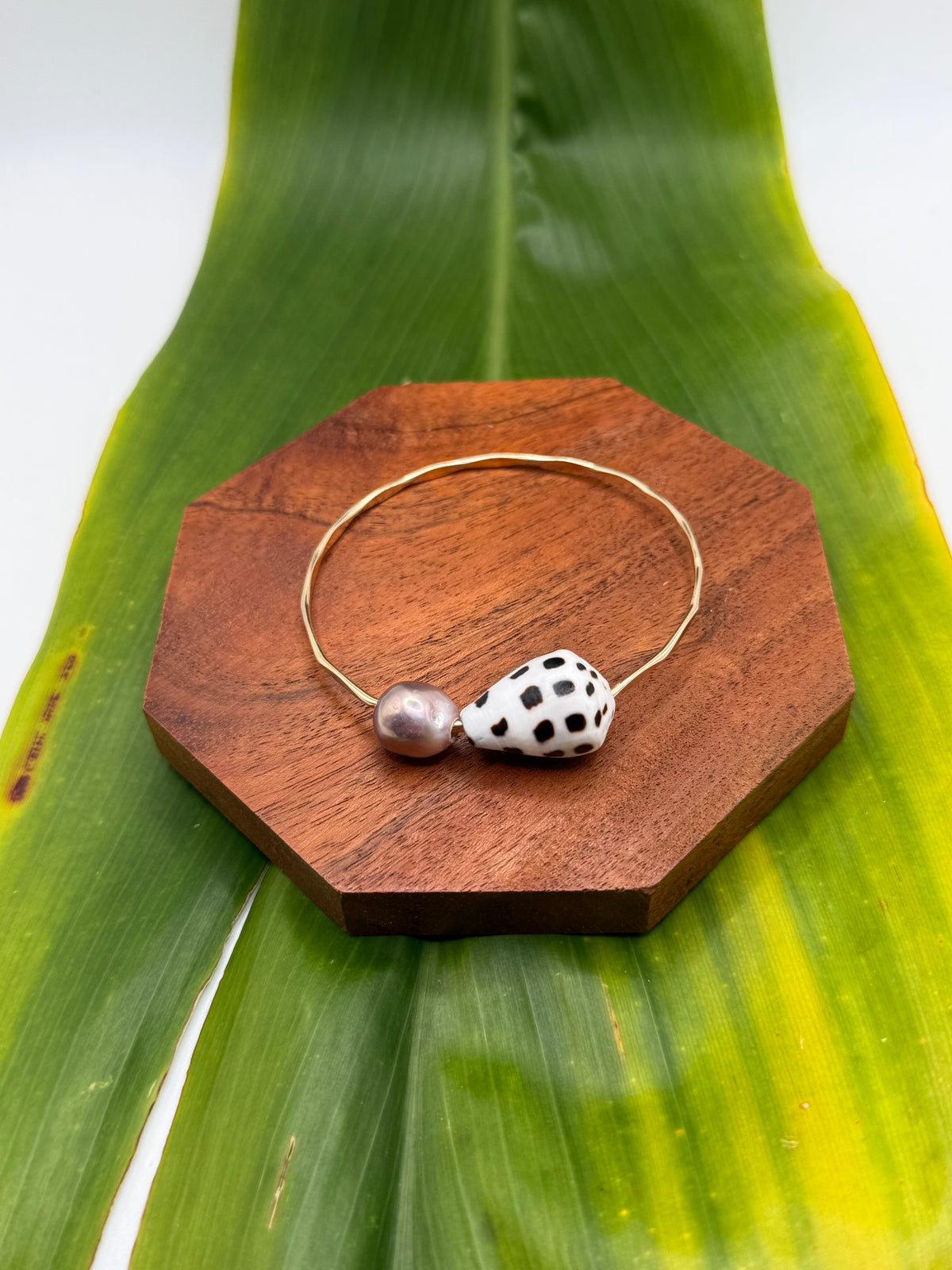 Tahitian Bangle Size 7.5" Gold Filled