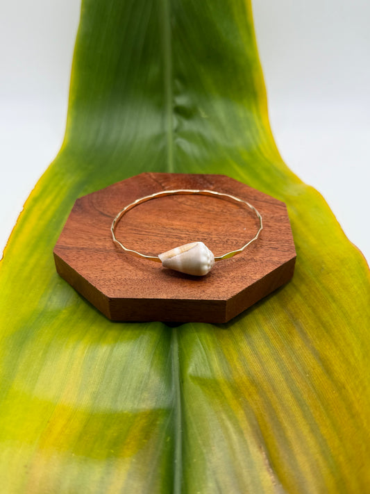 Tahitian Bangle Size 8" Gold Filled