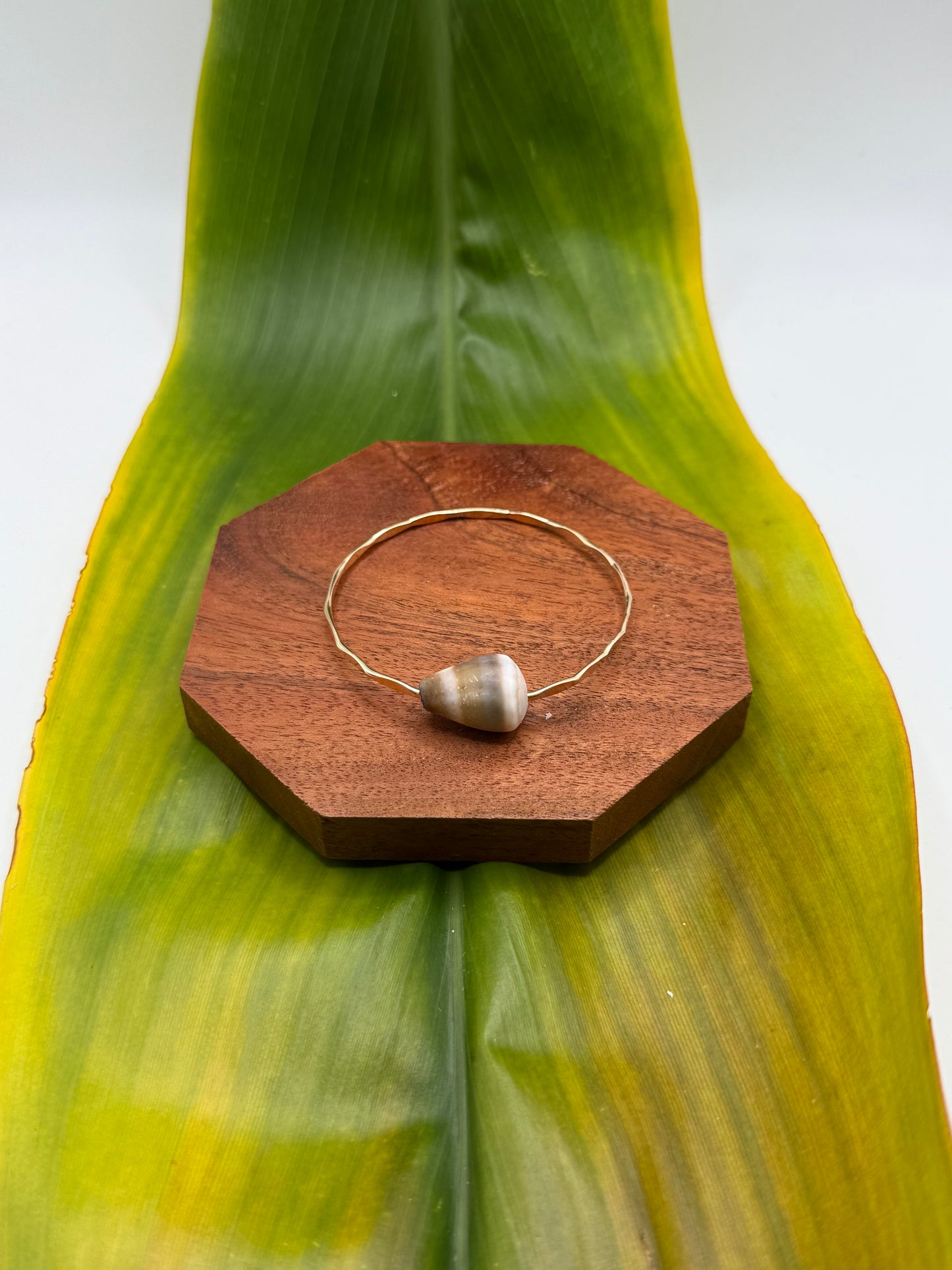 Tahitian Bangle Size 7" Gold Filled