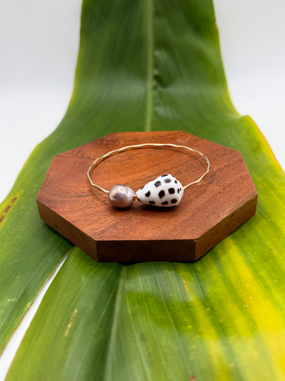 Tahitian Bangle Size 7.5" Gold Filled