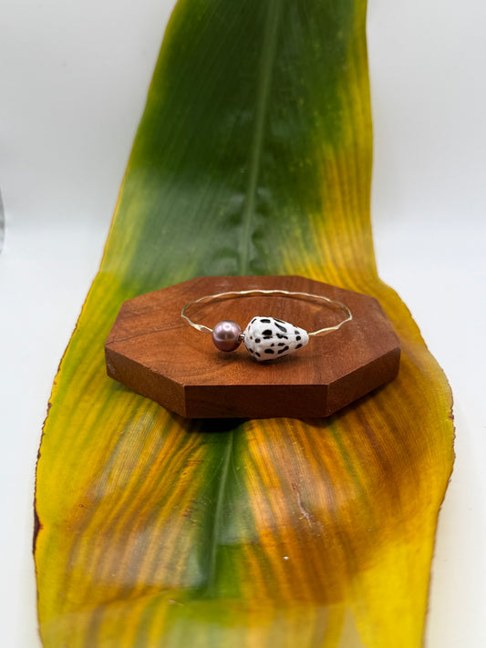 Tahitian Bangle Size 7.5" Gold Filled