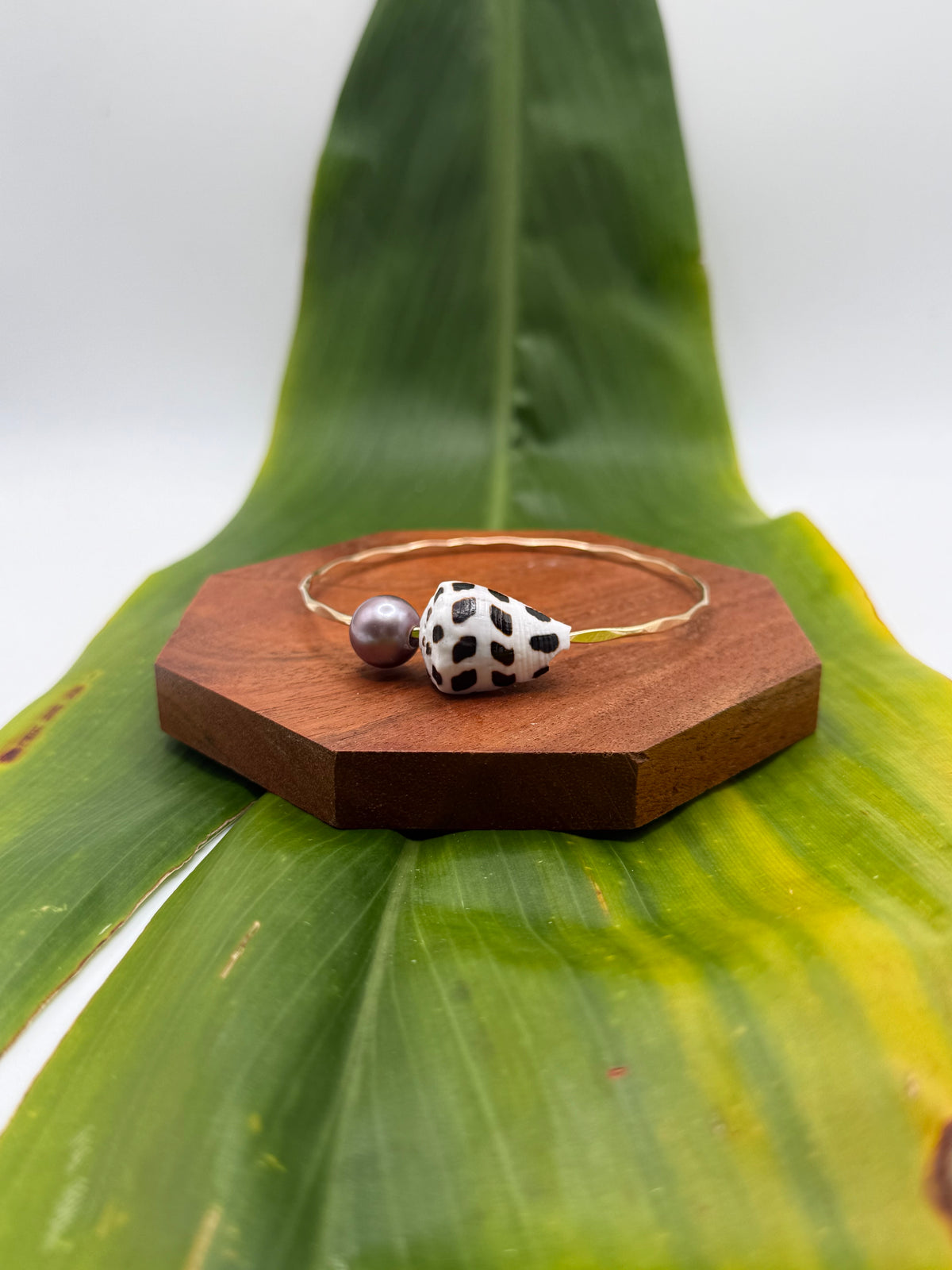 Tahitian Bangle Size 8.5” Gold Filled