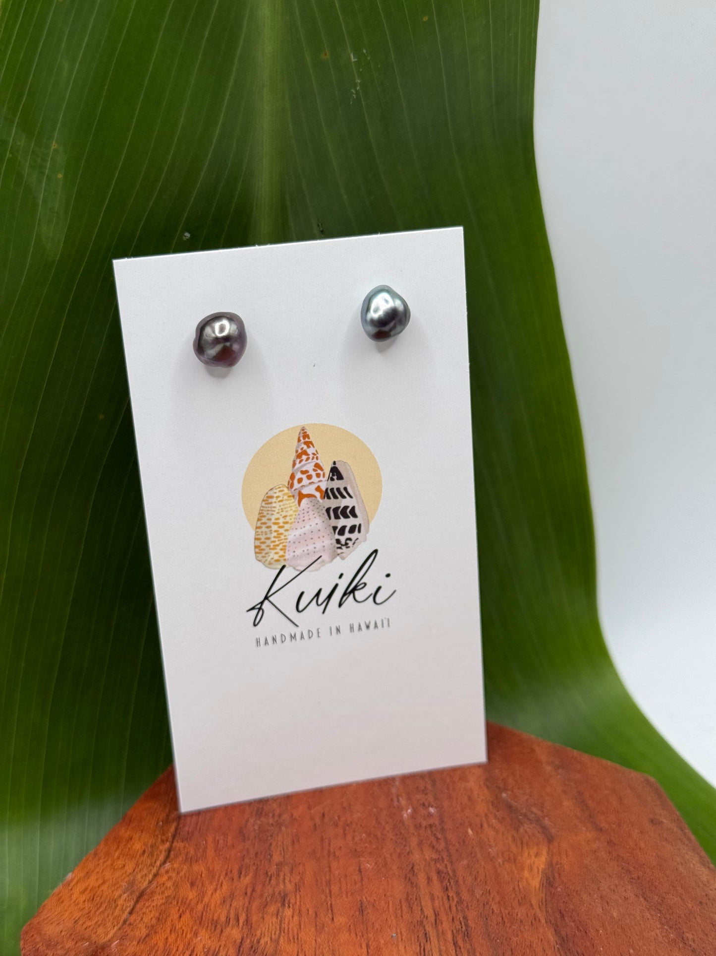 Keshi Pearl Studs