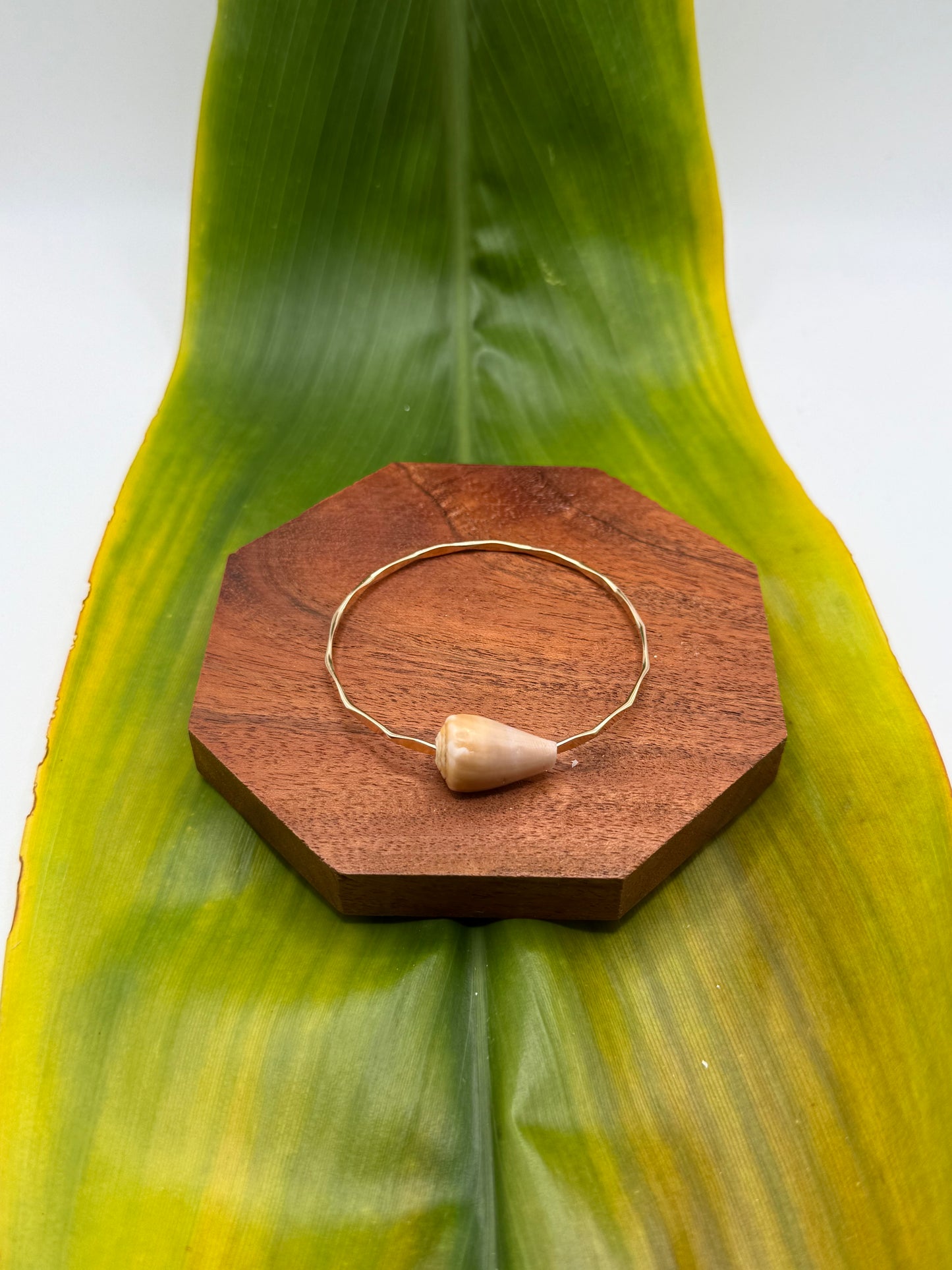 Tahitian Bangle Size 7" Gold Filled