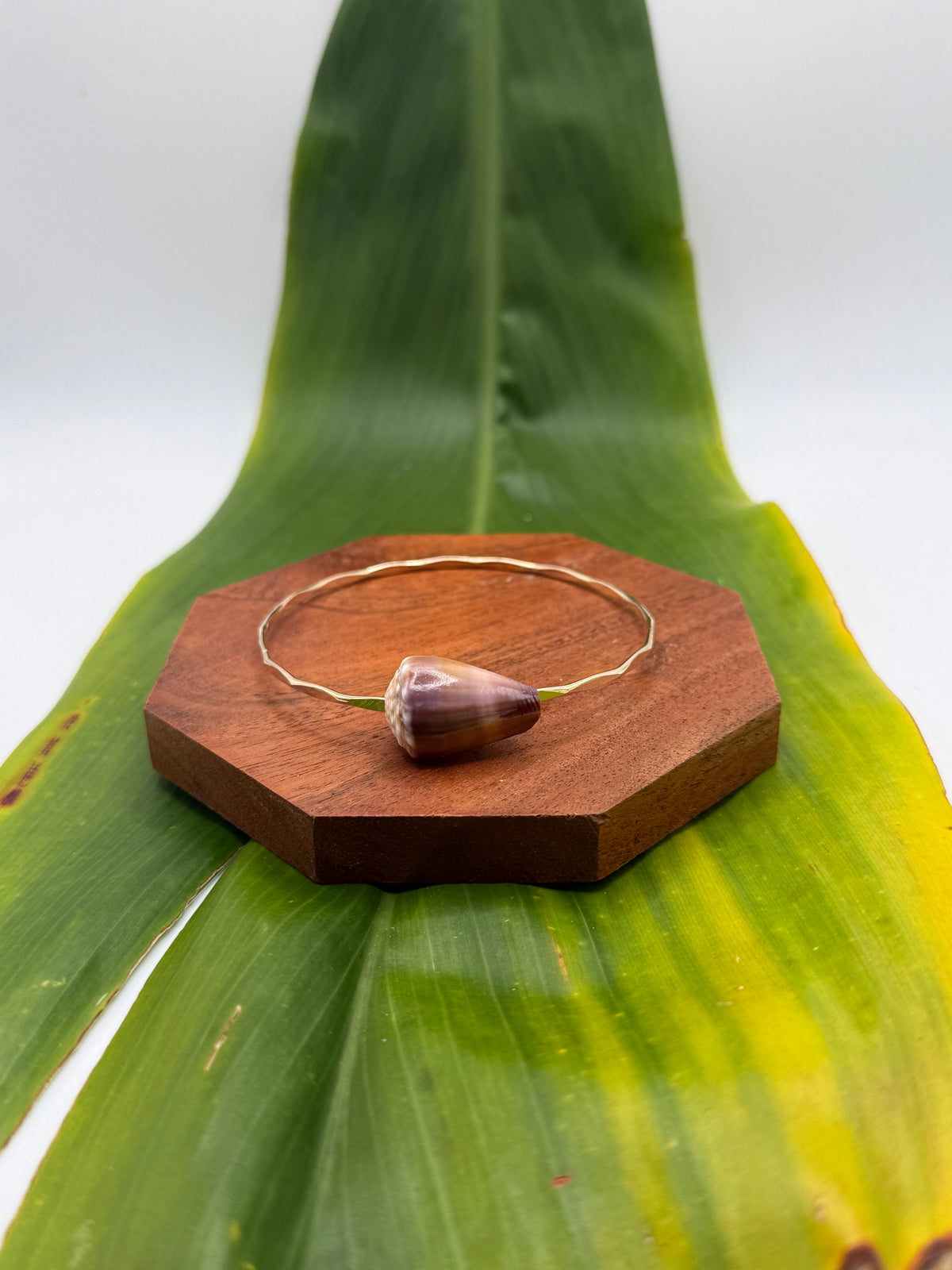 Tahitian Bangle Size 8.5” Gold Filled