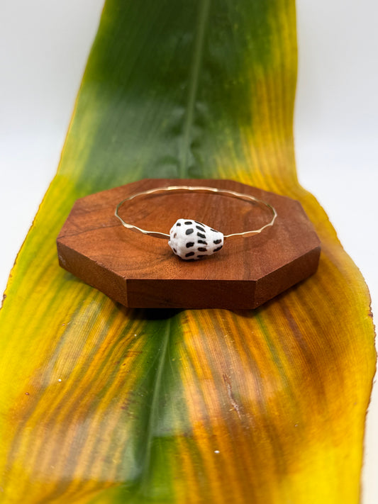 Tahitian Bangle Size 8" Gold Filled