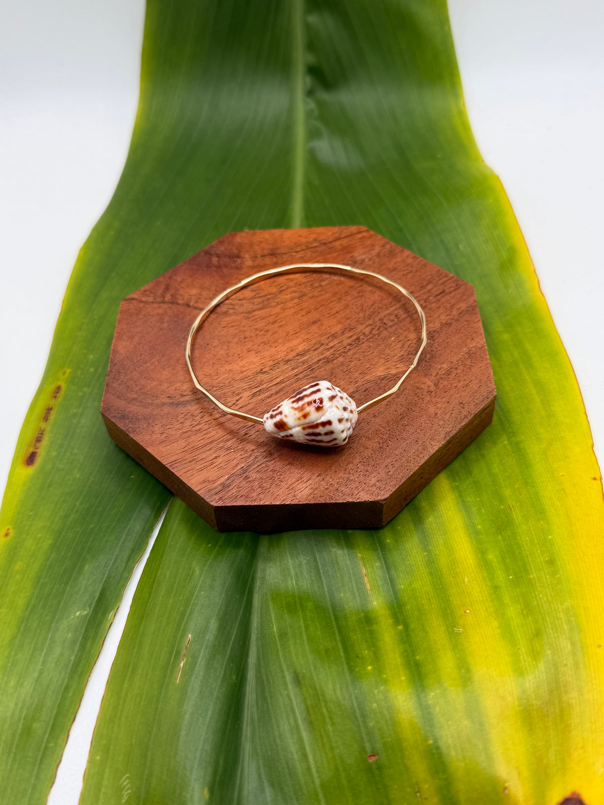 Tahitian Bangle Size 8" Gold Filled