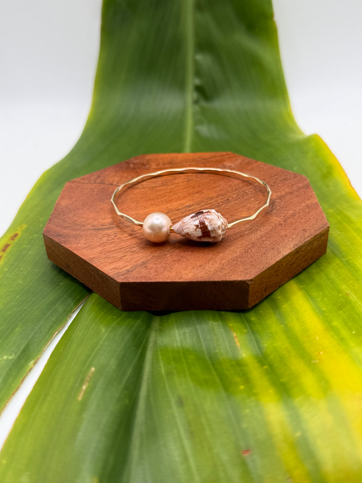 Tahitian Bangle Size 7.5" Gold Filled