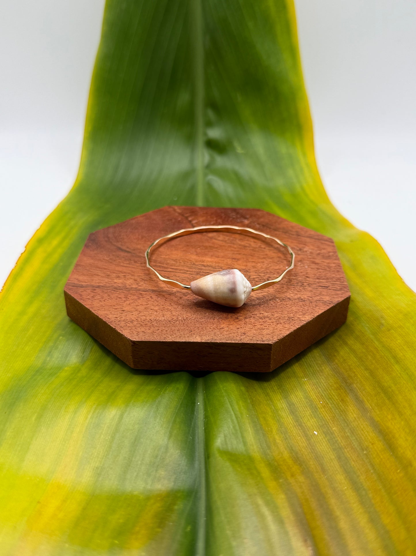 Tahitian Bangle Size 7" Gold Filled